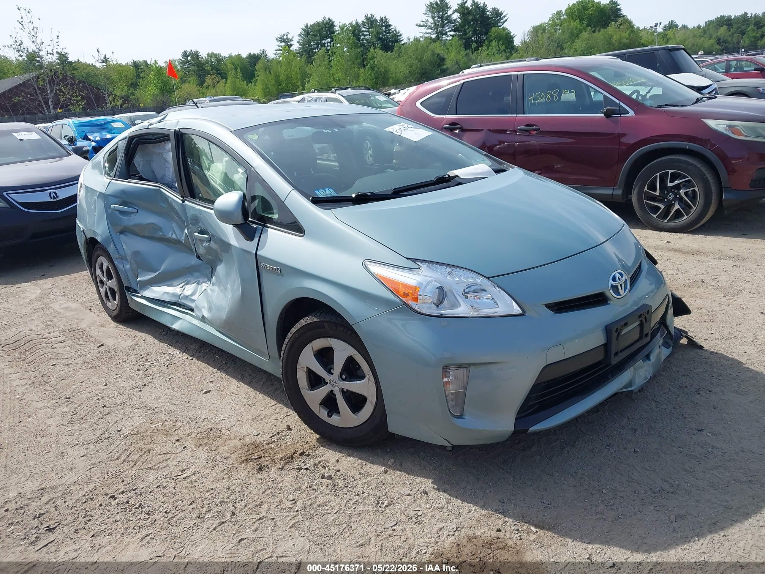 2015 Toyota Prius Three, VIN JTDKN3DU0F1915507 — Not stated
