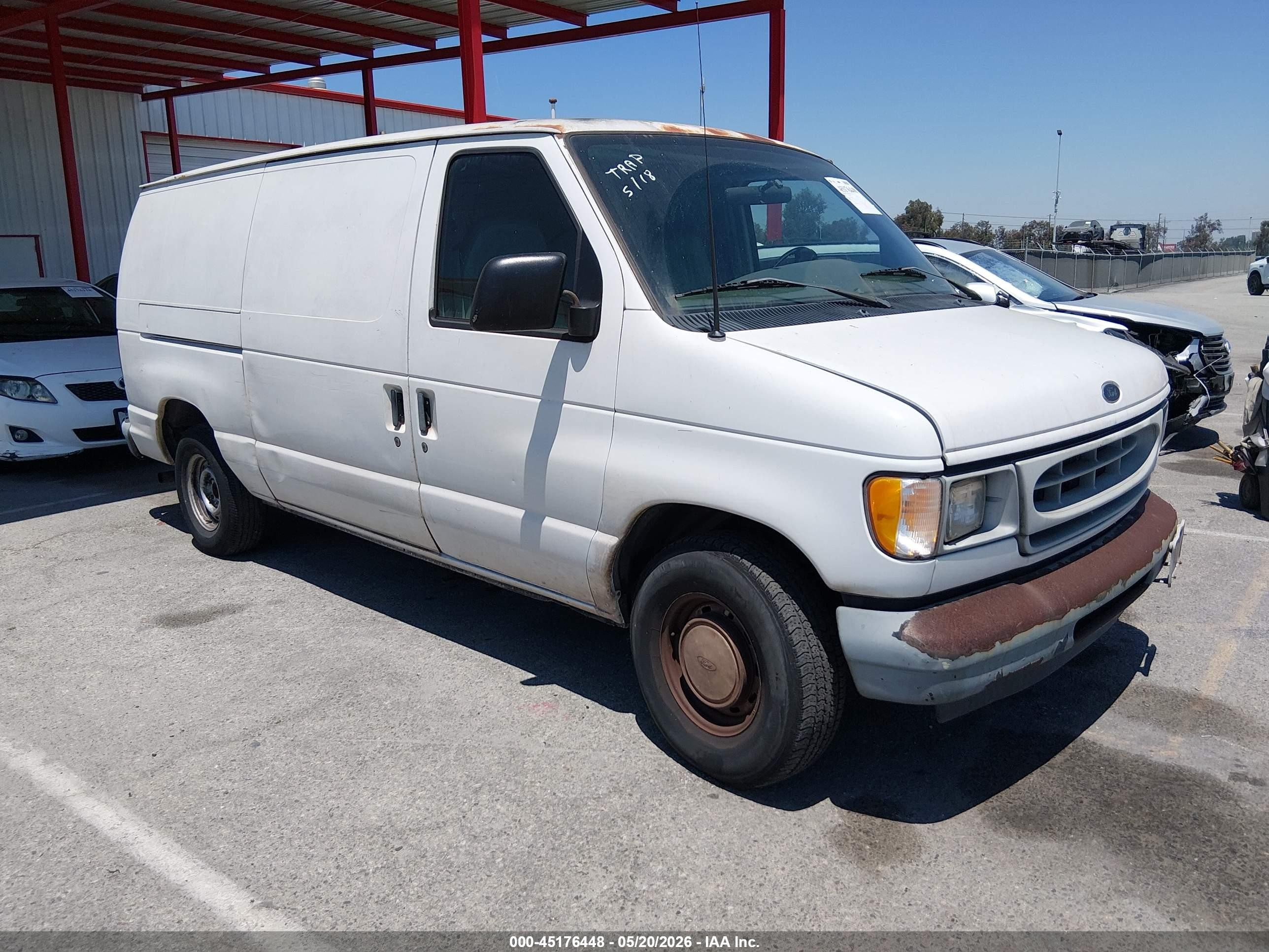 2002 Ford Econoline Cargo, VIN 1FTRE14282HB57385 — Theft recovery