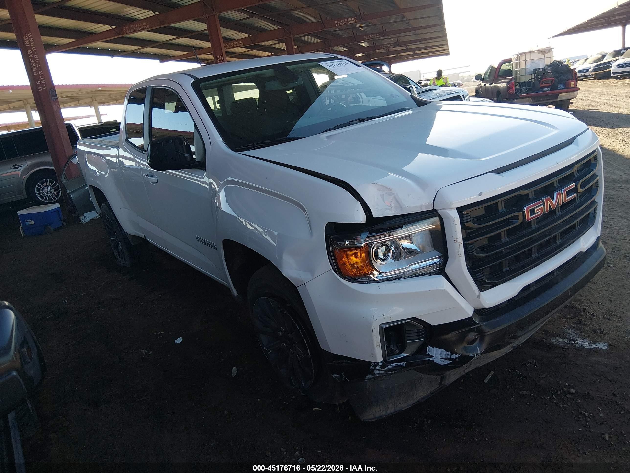2022 GMC Canyon 2WD Elevation, VIN 1GTH5CEA4N1307938 — Side