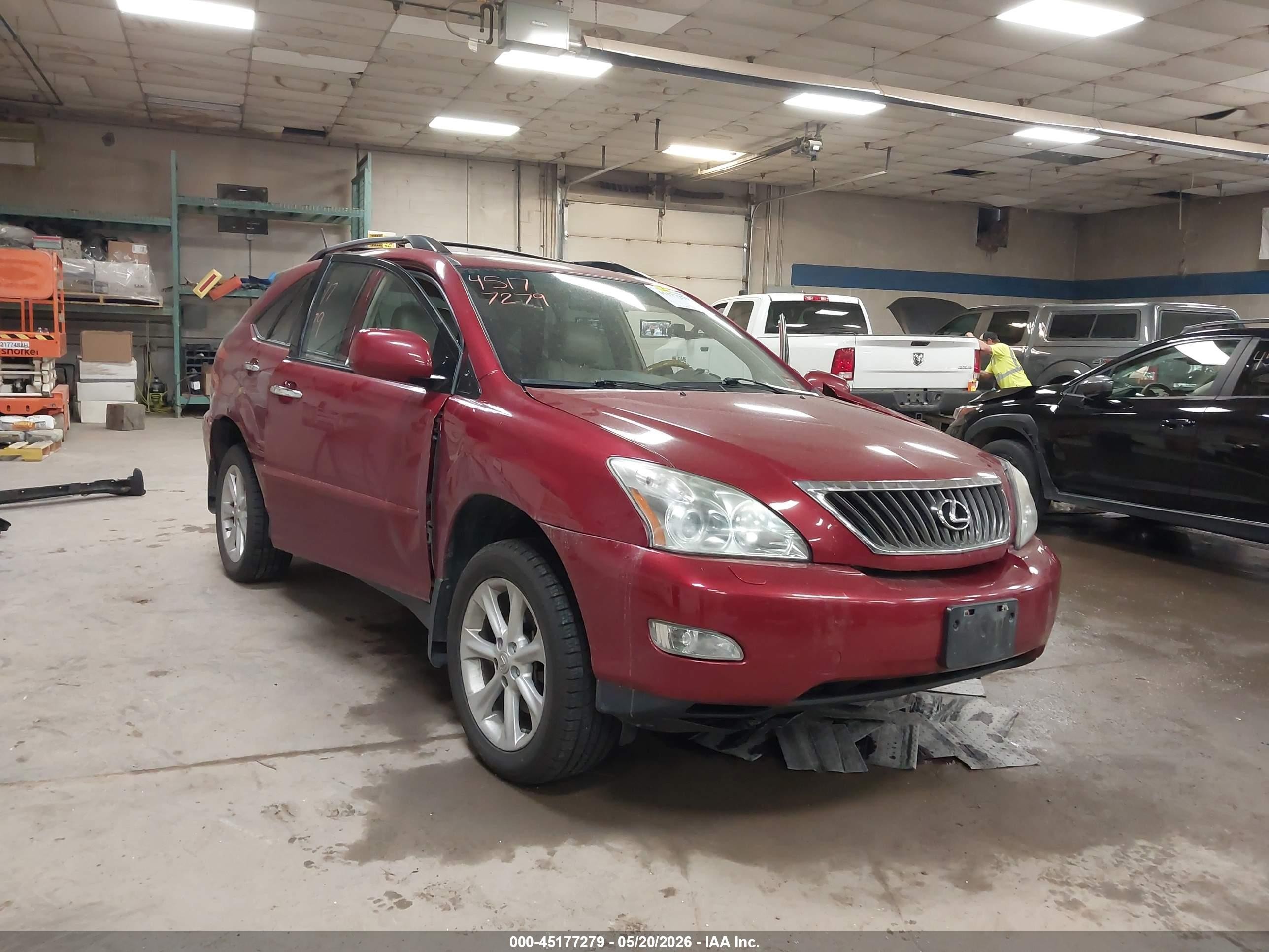 2009 Lexus RX 350, VIN 2T2HK31UX9C126008 — Фото с аукциона 1 of 5