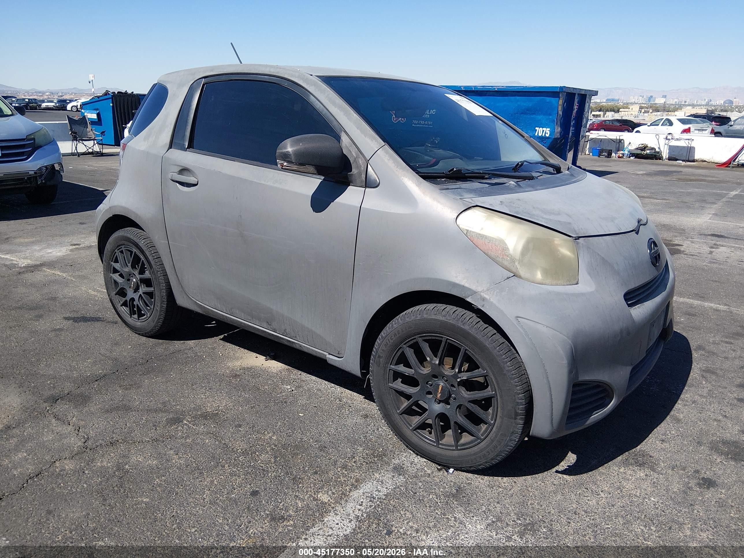 2012 Scion iQ, VIN JTNJJXB05CJ012341 — Normal wear