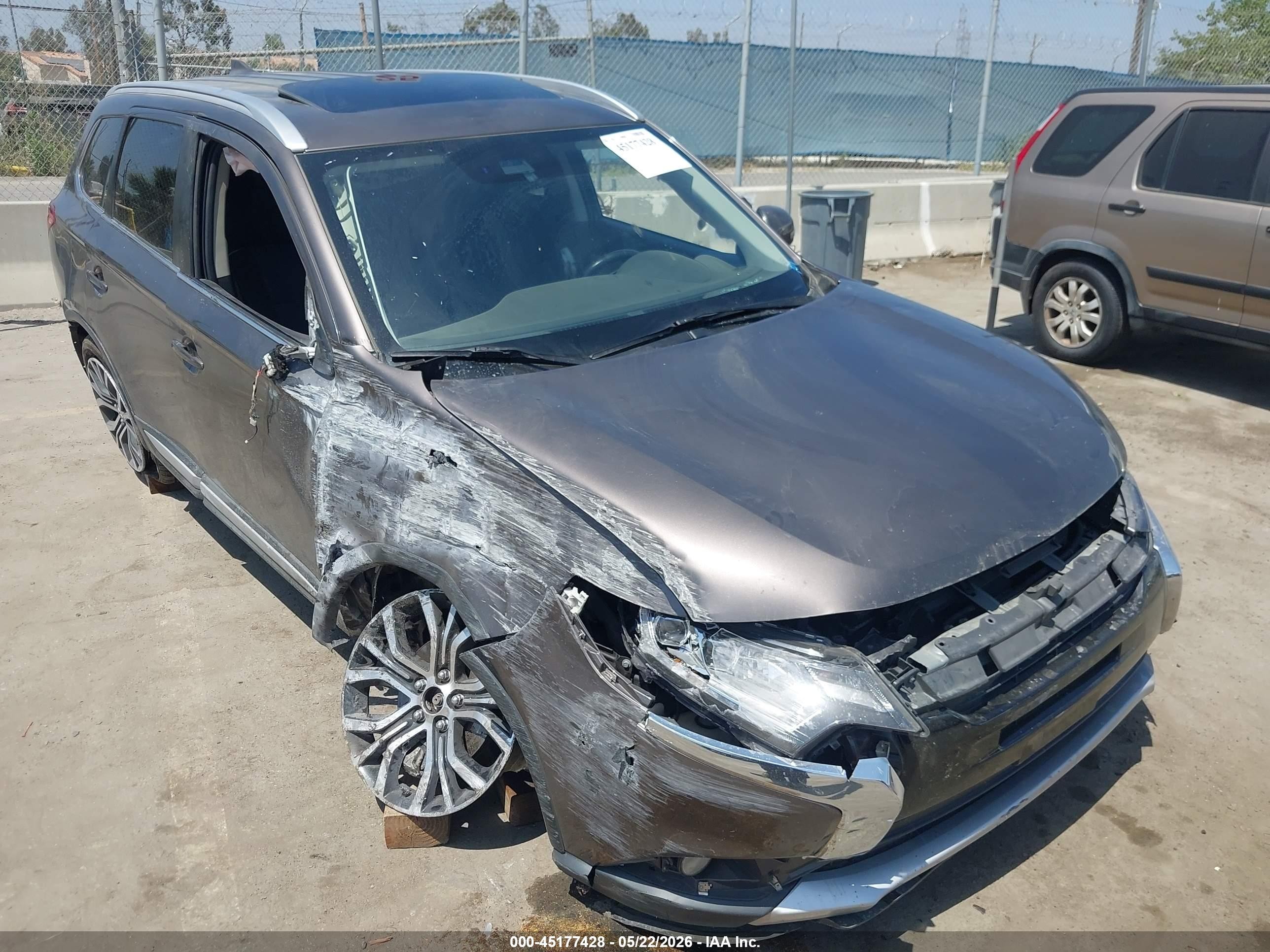 2017 Mitsubishi Outlander SE, VIN JA4AD3A34HZ034608 — All over