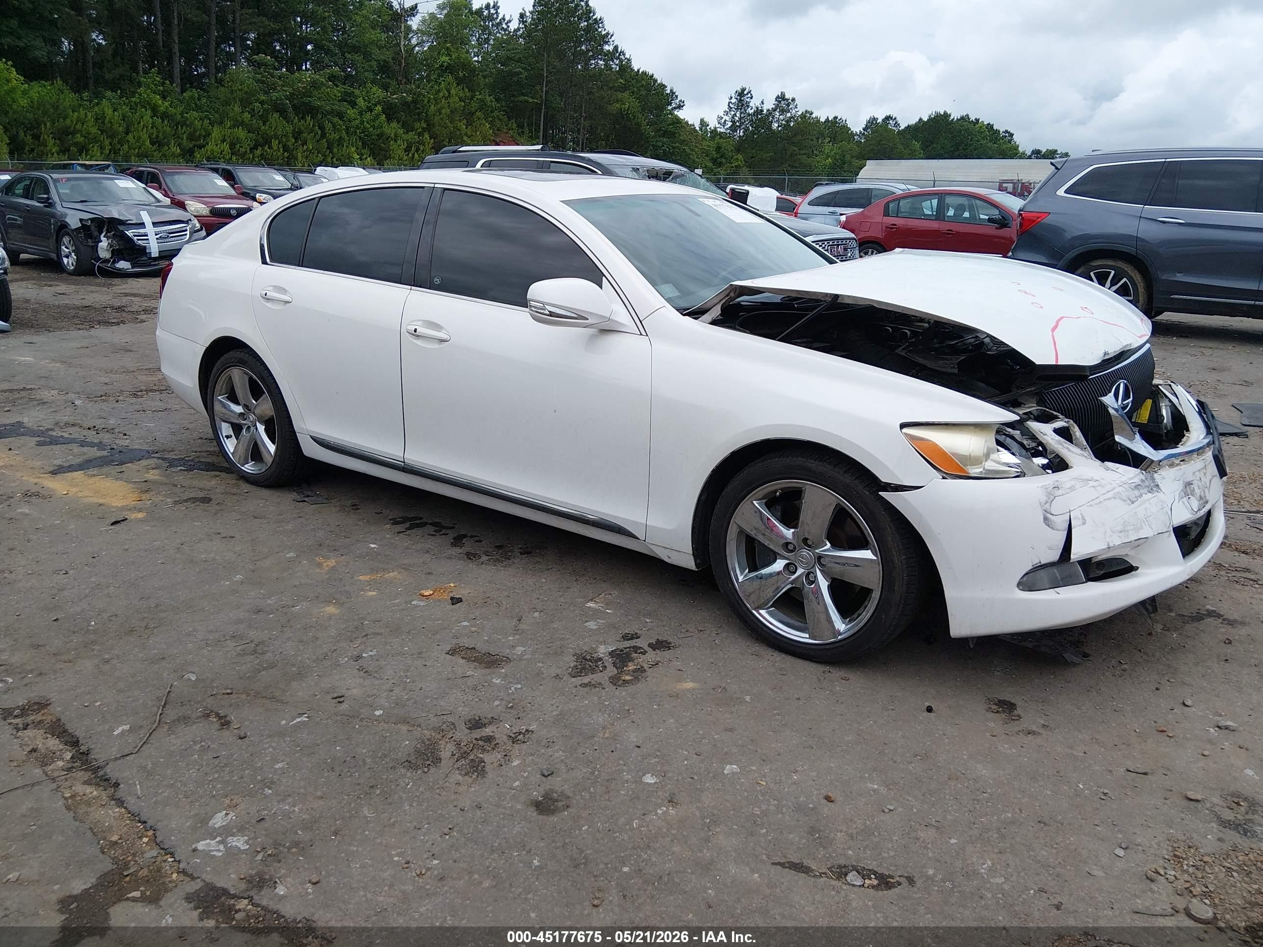 2010 Lexus GS 350, VIN JTHBE1KS4A0049085 — Перед