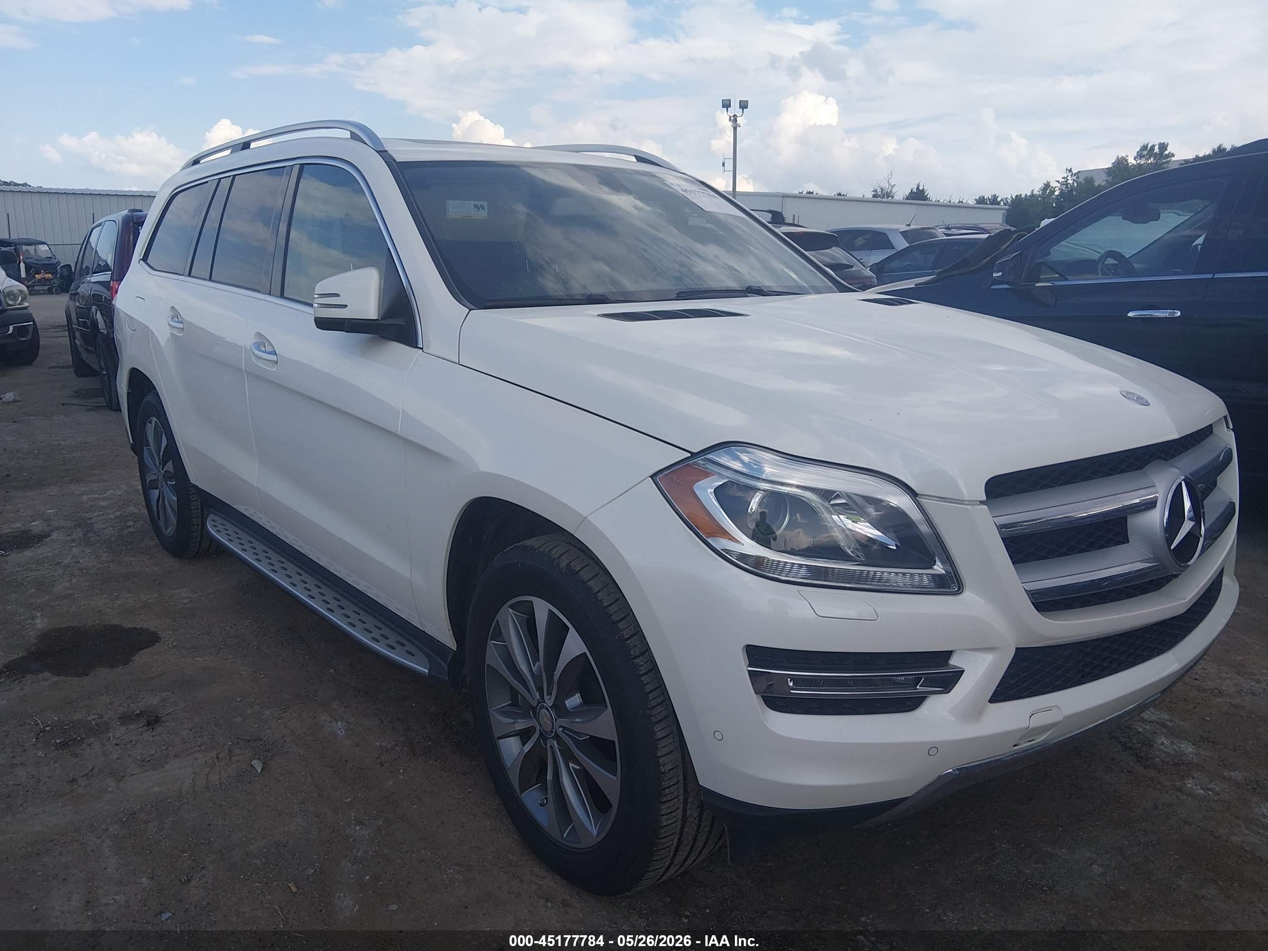 2014 Mercedes-Benz GL 450, VIN 4JGDF7CE5EA437280 — Auction photo