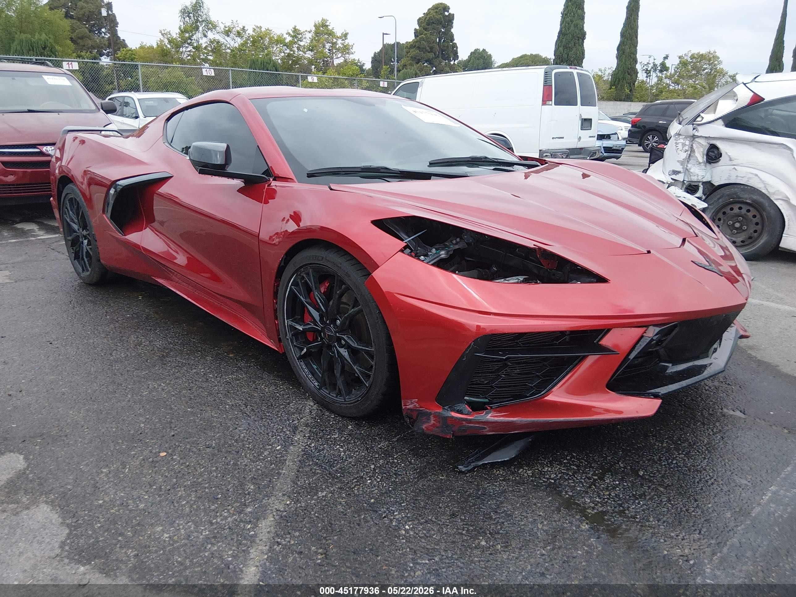 2023 Chevrolet Corvette 2LT, VIN 1G1YB2D44P5138667 — Front end