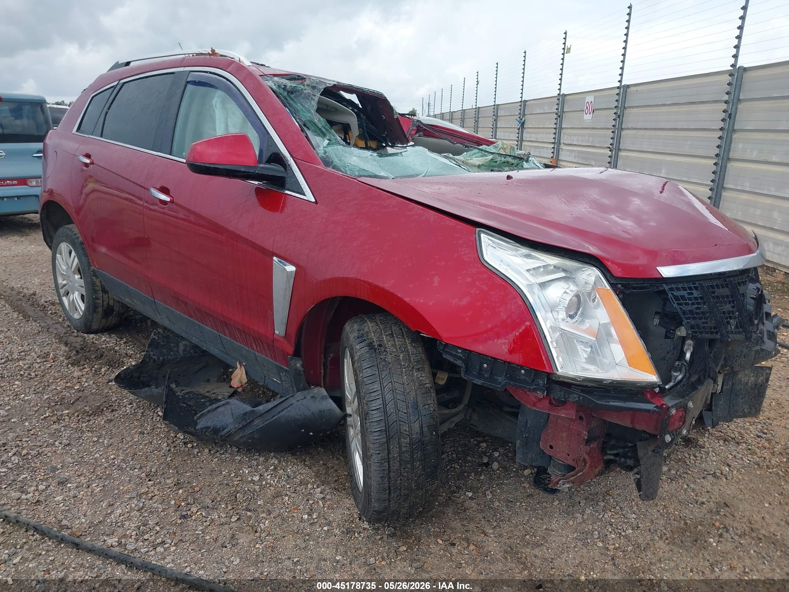 2013 Cadillac SRX Luxury Collection, VIN 3GYFNCE33DS651714 — Опрокидывание