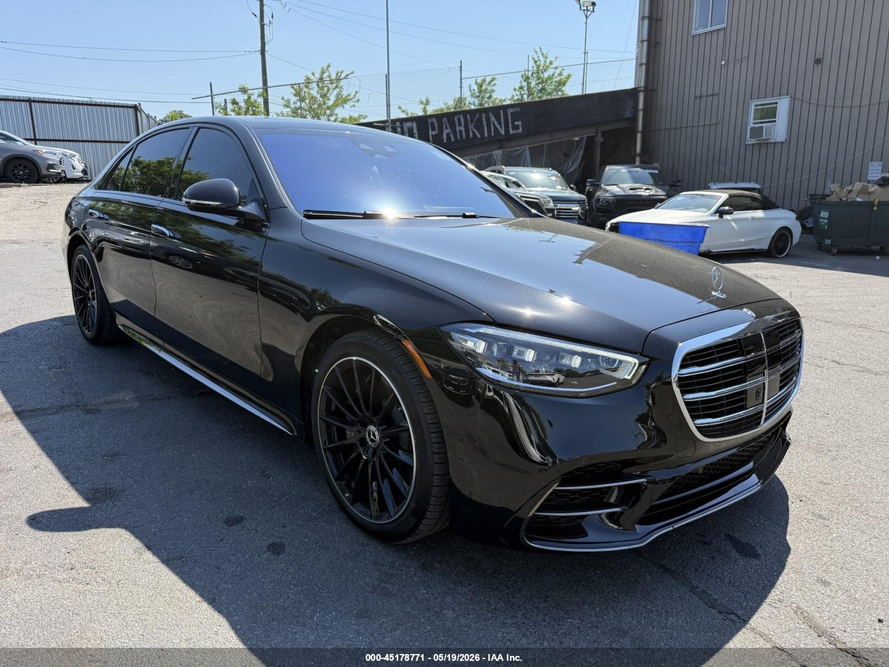 2025 Mercedes-Benz S 580, VIN W1K6G7GB3SA316789 — Normal wear
