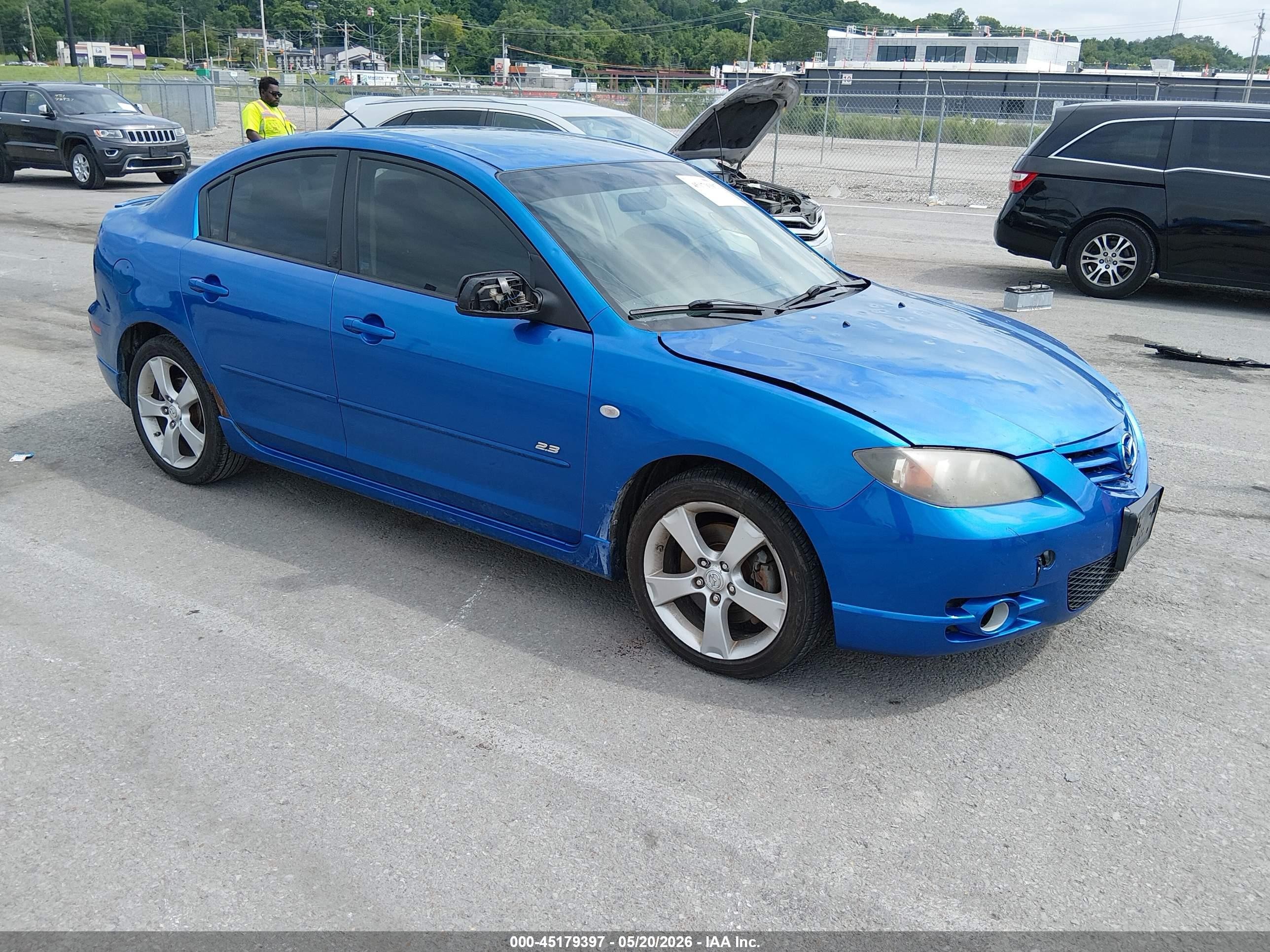2005 Mazda 3 s, VIN JM1BK323751283509 — Hail