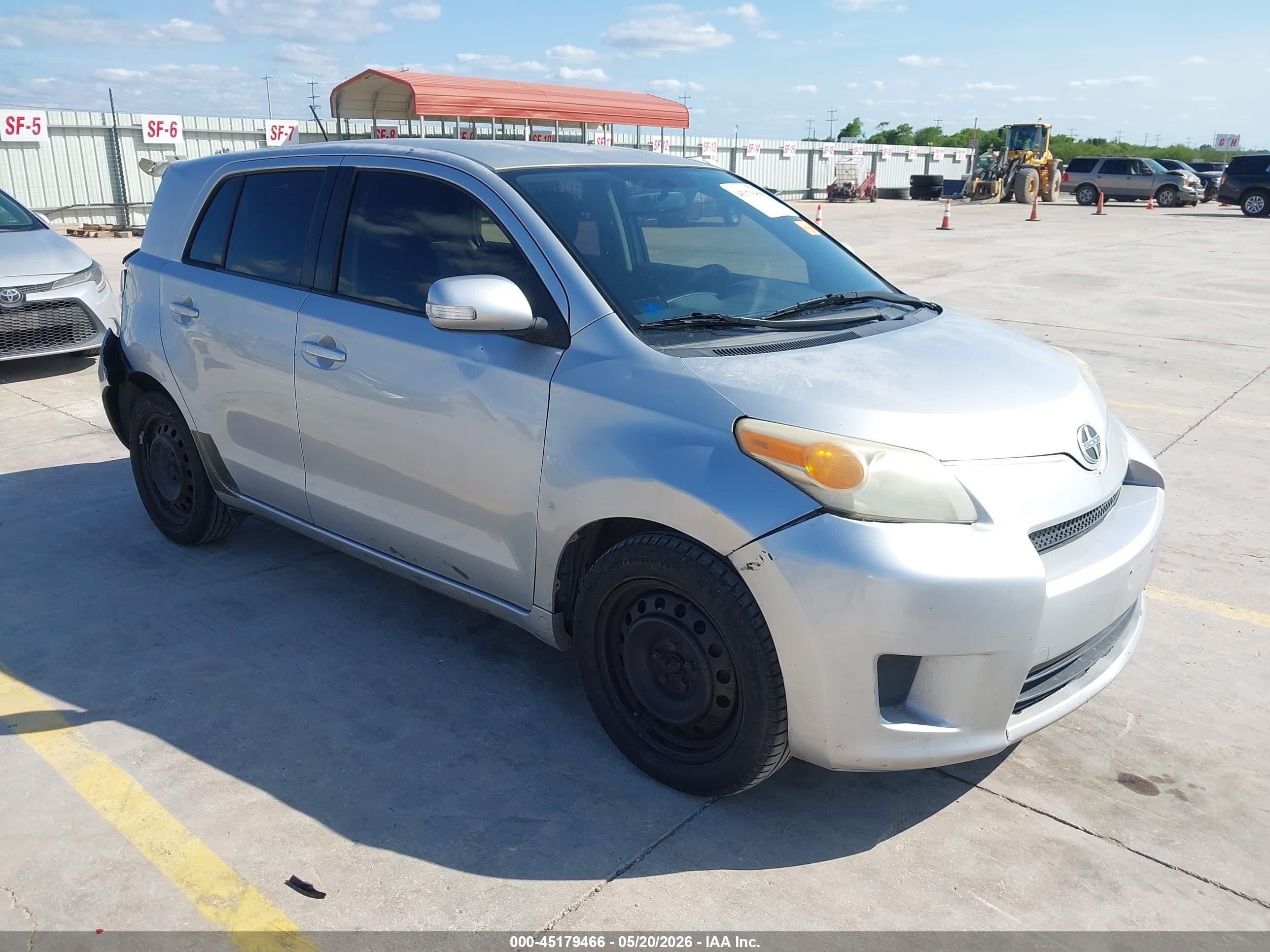 2010 Scion xD, VIN JTKKU4B46AJ057327 — Rear end