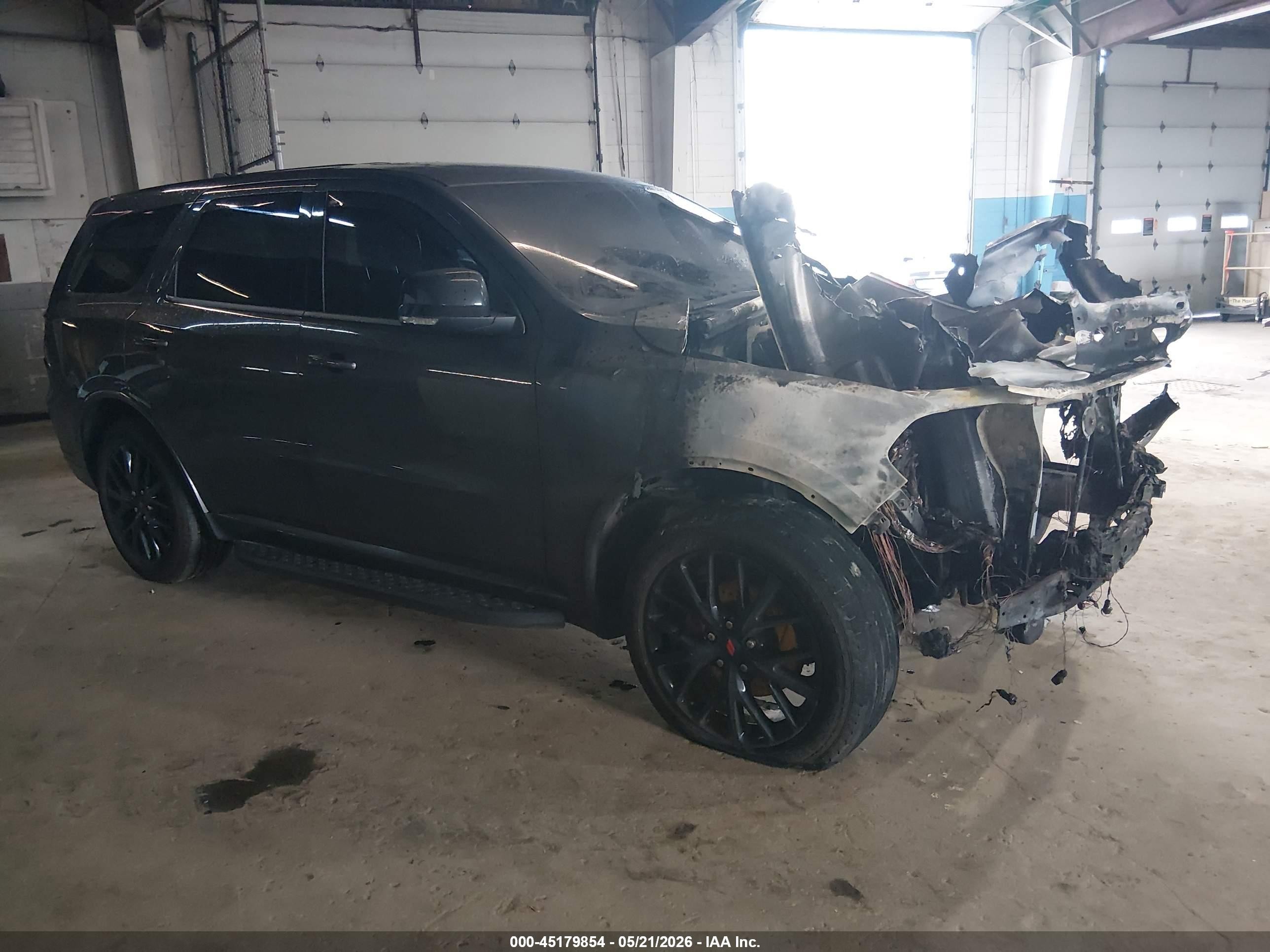 2015 Dodge Durango Limited, VIN 1C4RDJDG5FC888941 — Engine fire