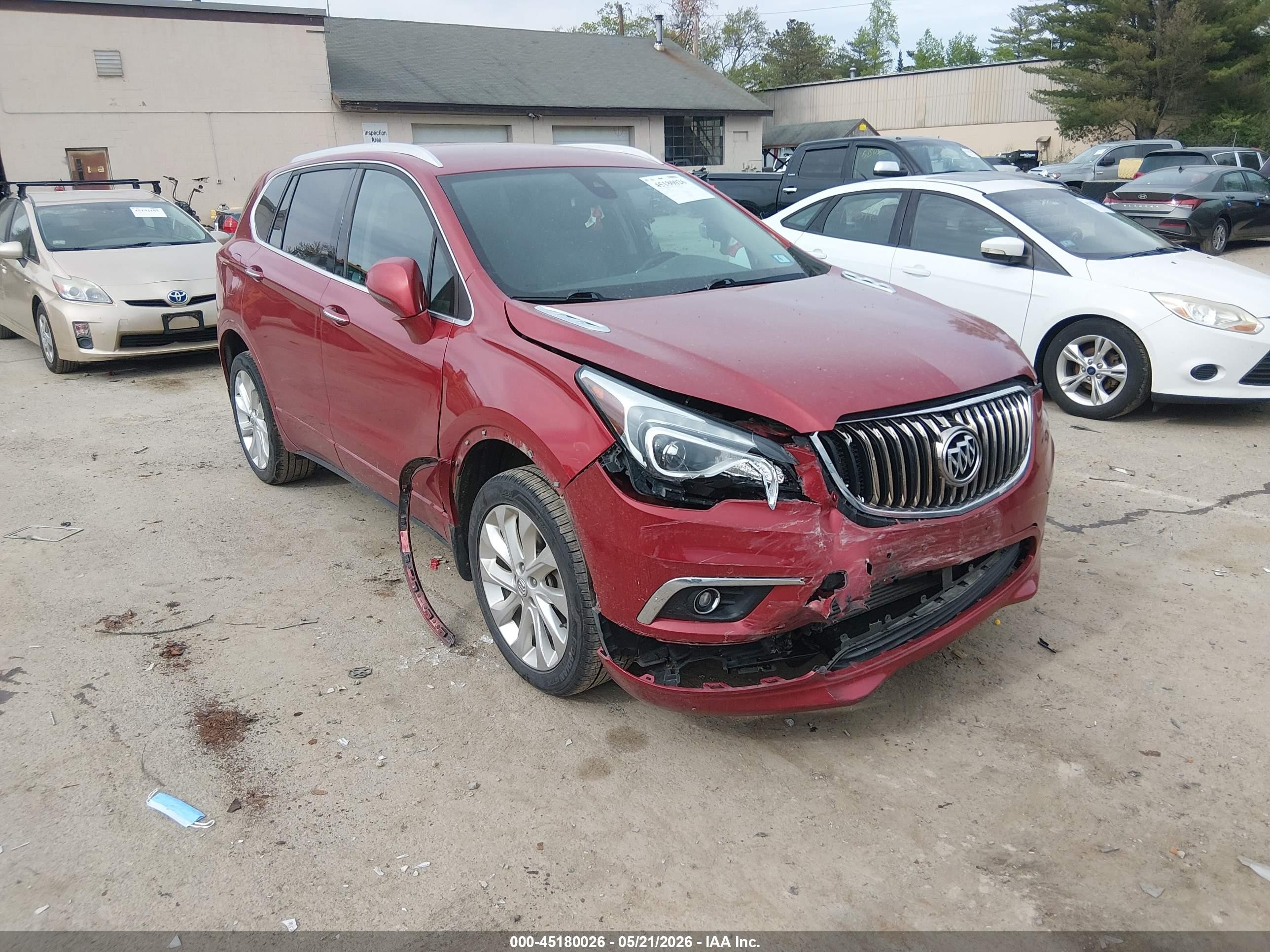 2016 Buick Envision Premium II, VIN LRBFXFSXXGD169785 — Front end