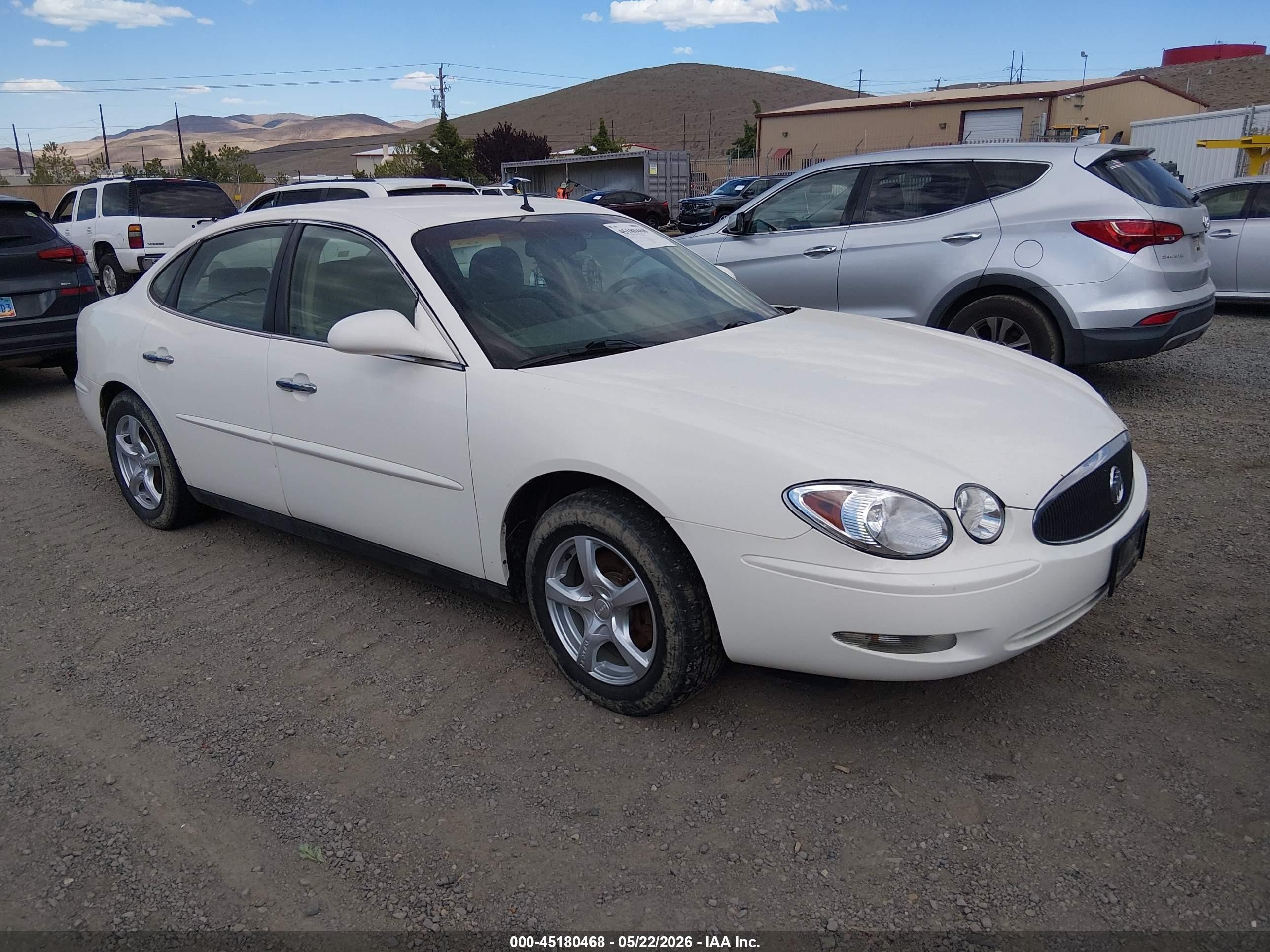 2005 Buick LaCrosse CX, VIN 2G4WC532551297432 — Обычный износ