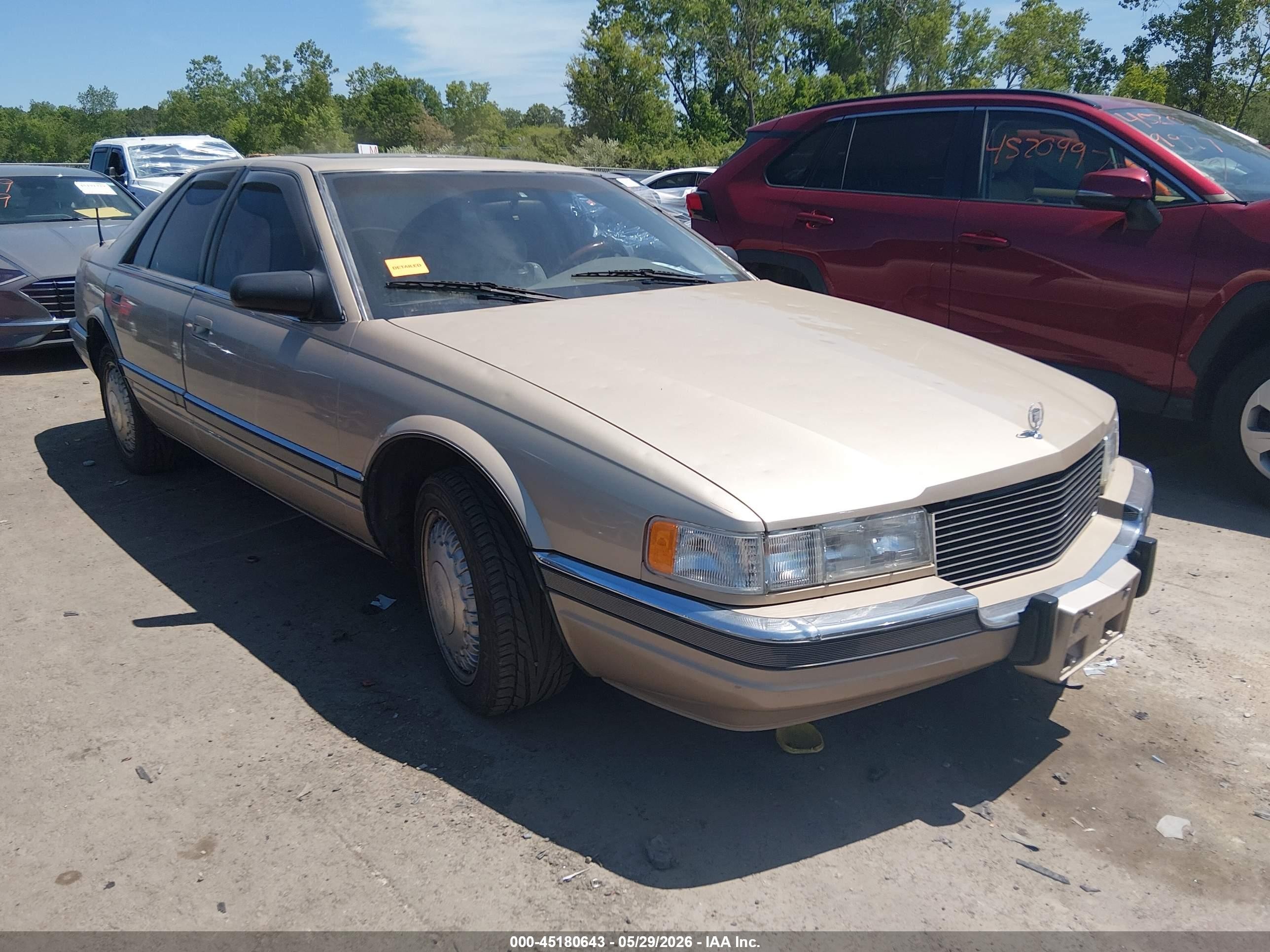 1992 Cadillac Seville, VIN 1G6KS53B9NU814809 — Hail