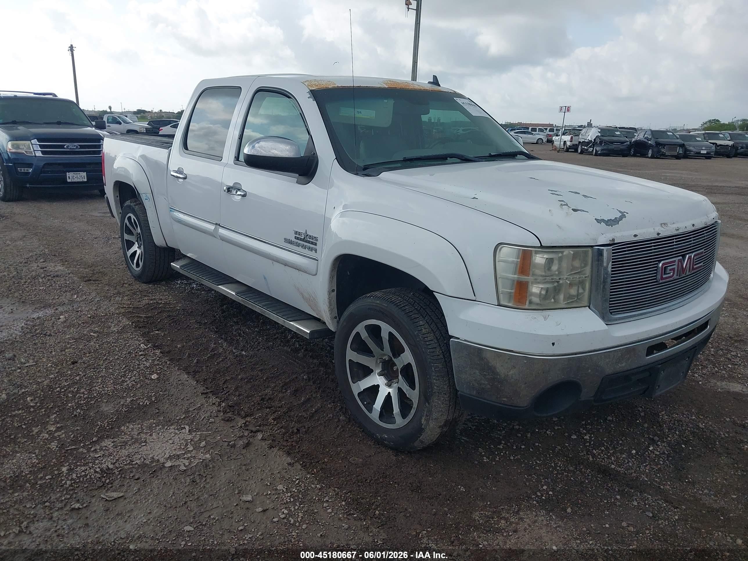 2011 GMC Sierra 1500 SLE, VIN 3GTP1VE02BG358331 — Repossession