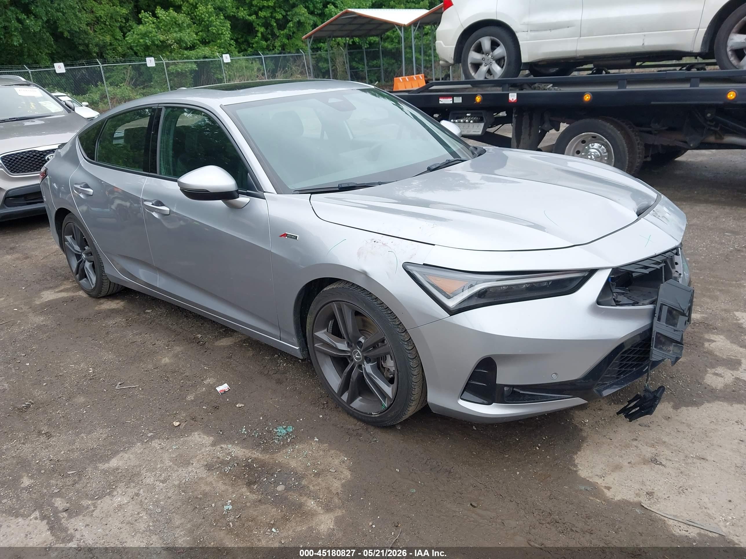 2023 Acura Integra Technology, VIN 19UDE4H62PA024177 — Опрокидывание