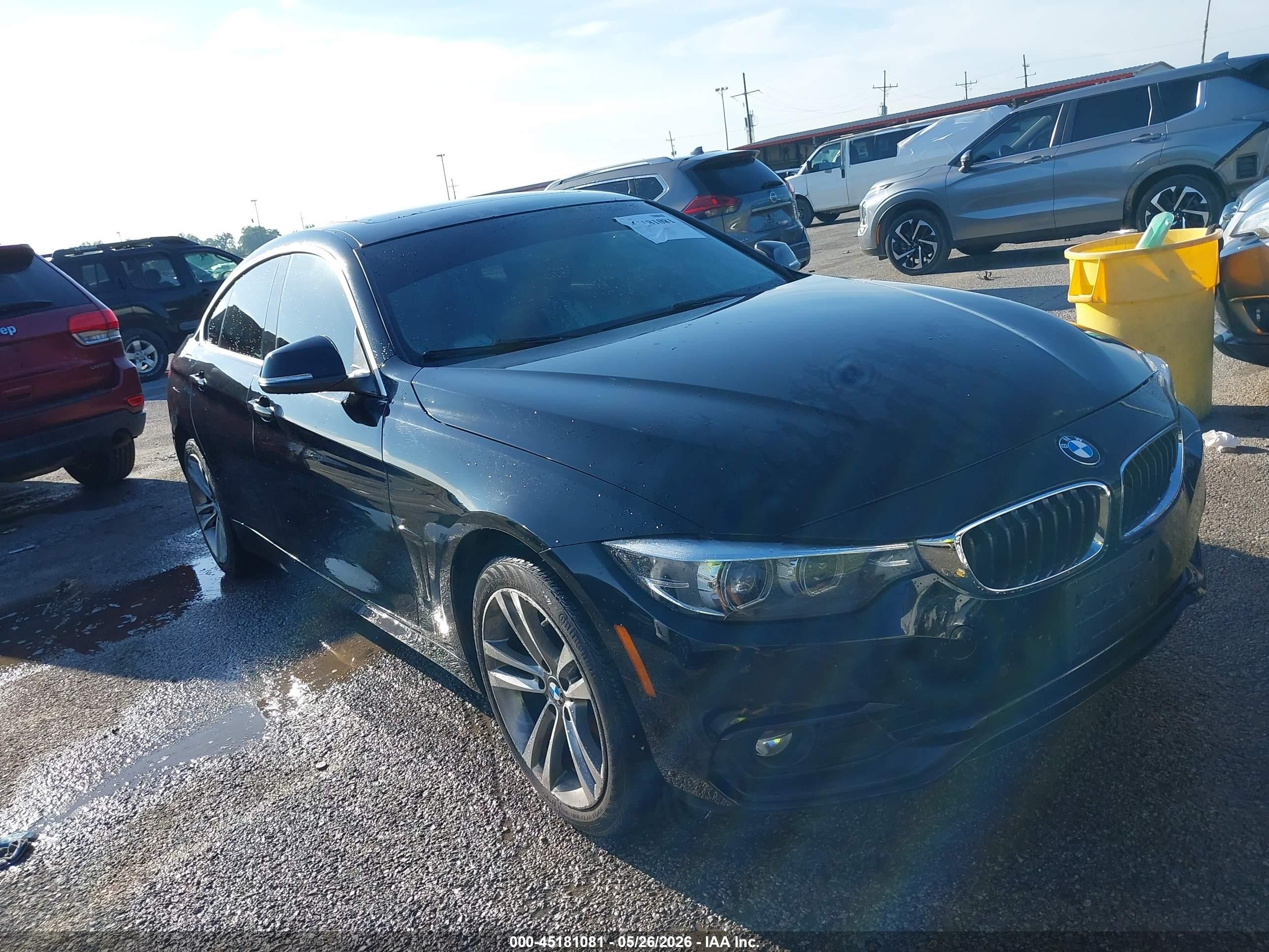 2018 BMW 4 Series 430i xDrive, VIN WBA4J3C56JBB97303 — Water / flood