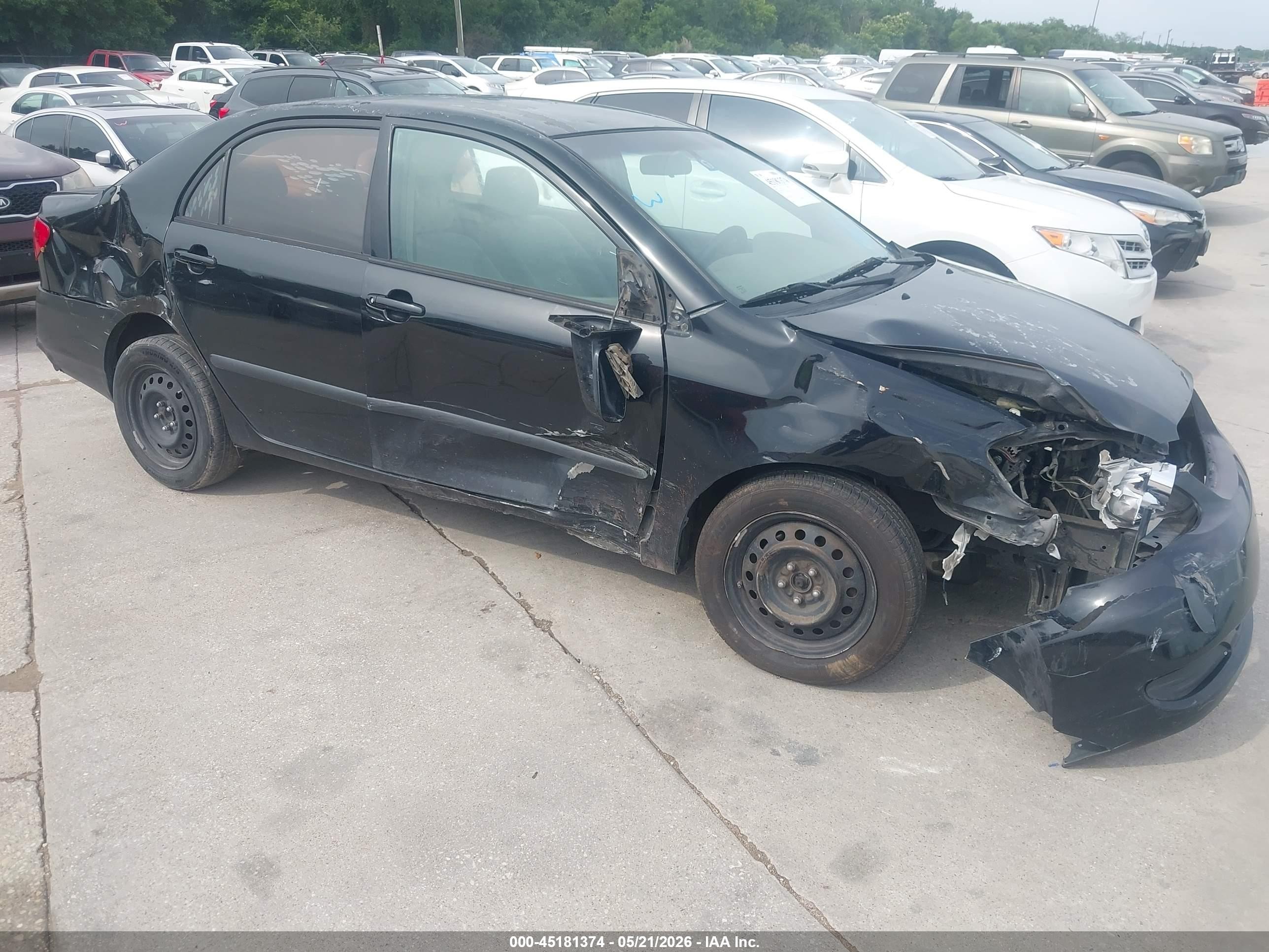 2008 Toyota Corolla CE, VIN 1NXBR32E98Z953539 — Normal wear