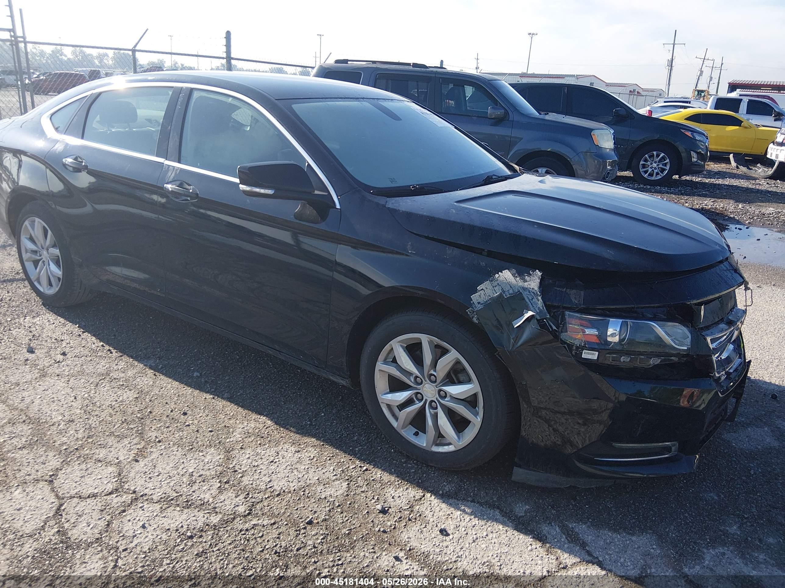 2019 Chevrolet Impala LT, VIN 1G11Z5S35KU110447 — Front end