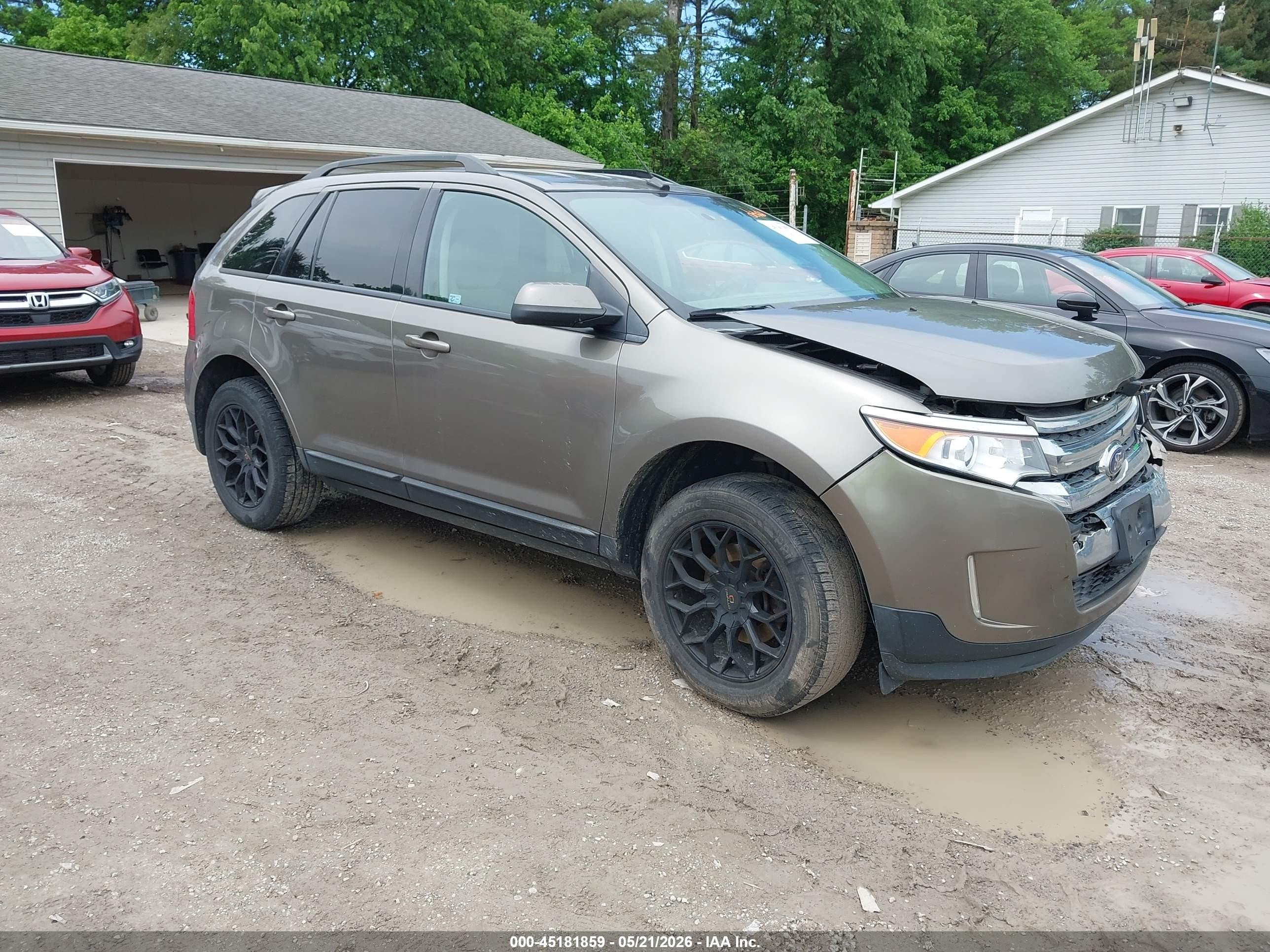2013 Ford Edge SEL, VIN 2FMDK3JC0DBB69327 — Front end