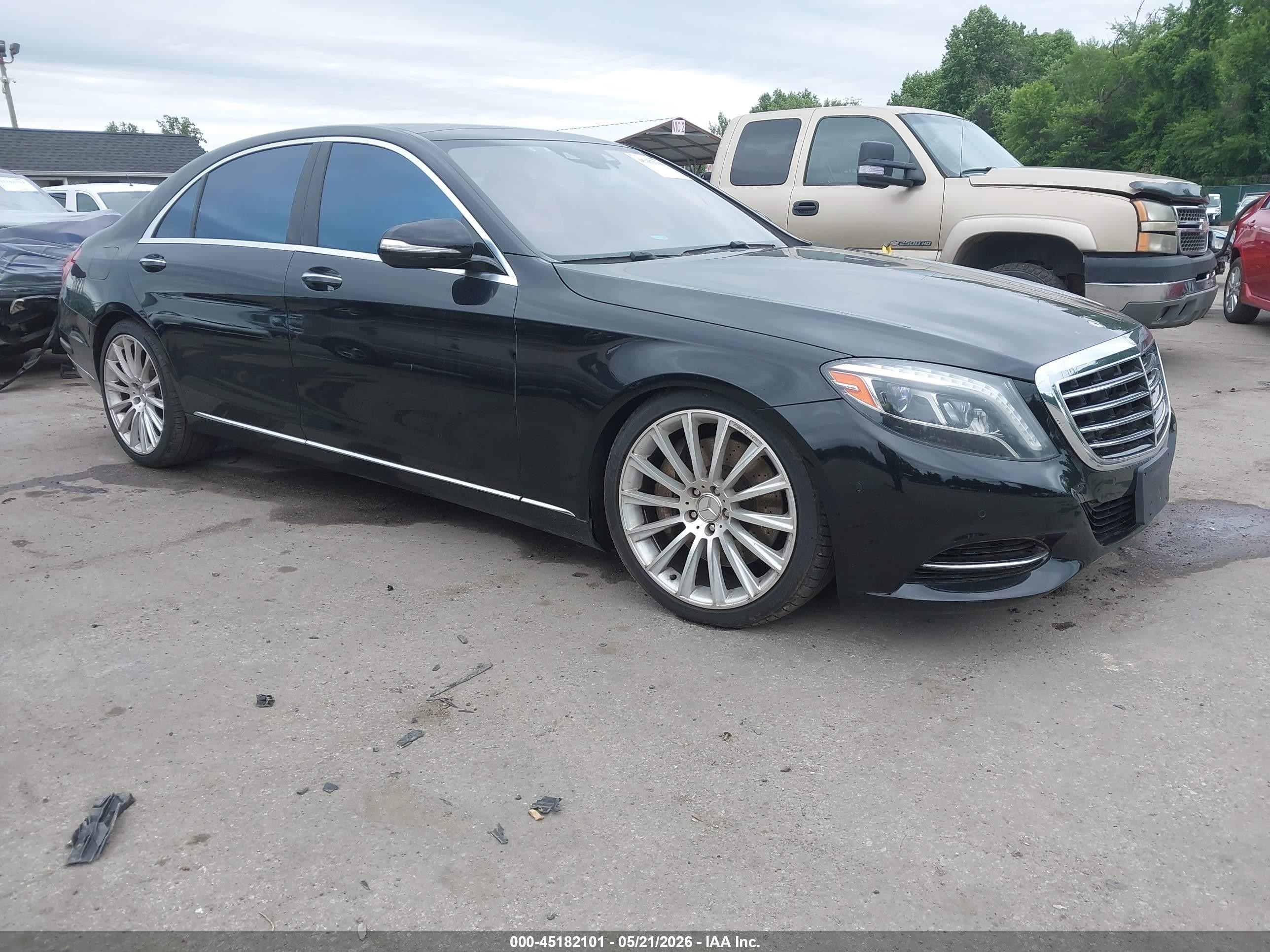 2014 Mercedes-Benz S 550, VIN WDDUG8FB5EA060089 — Not stated