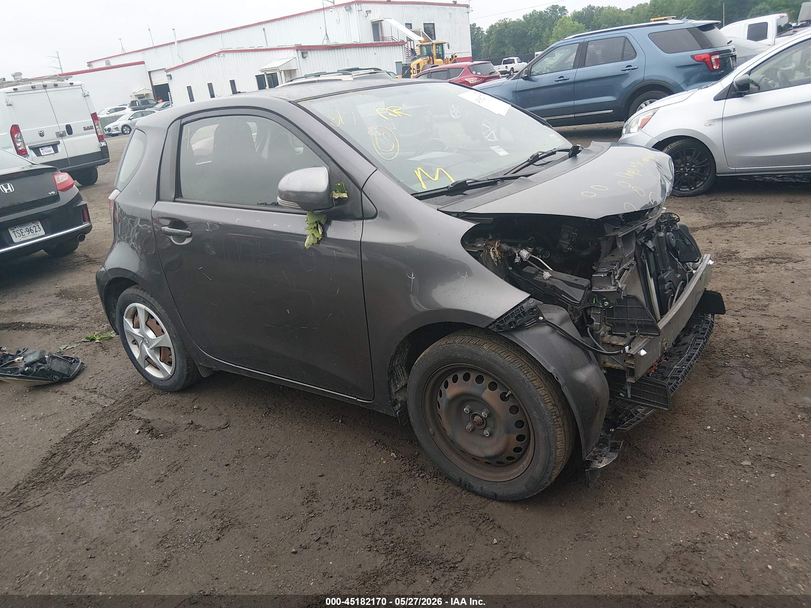 2012 Scion iQ, VIN JTNJJXB0XCJ014084 — Front end