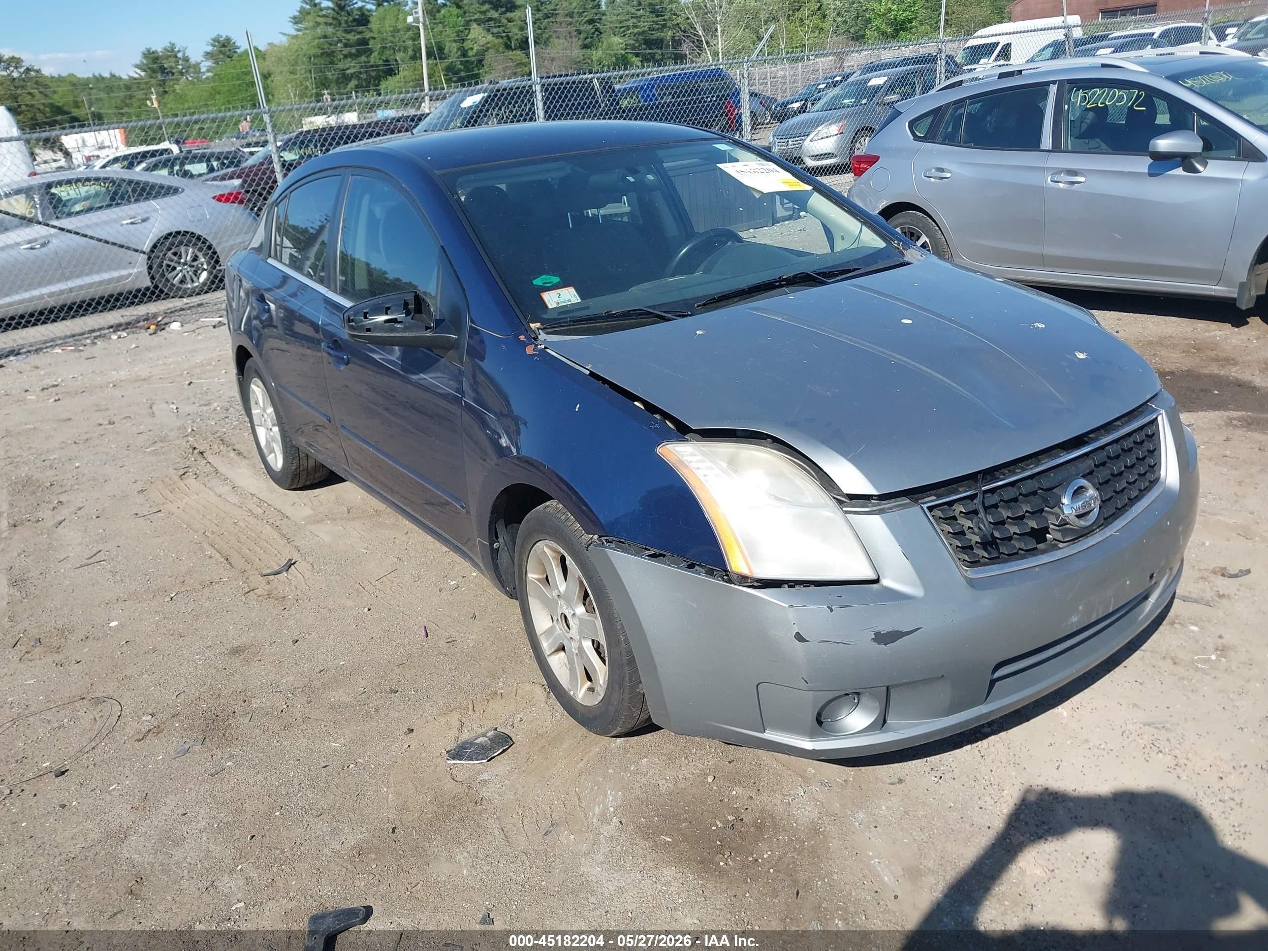 2007 Nissan Sentra S, VIN 3N1AB61E47L682876 — Electrical