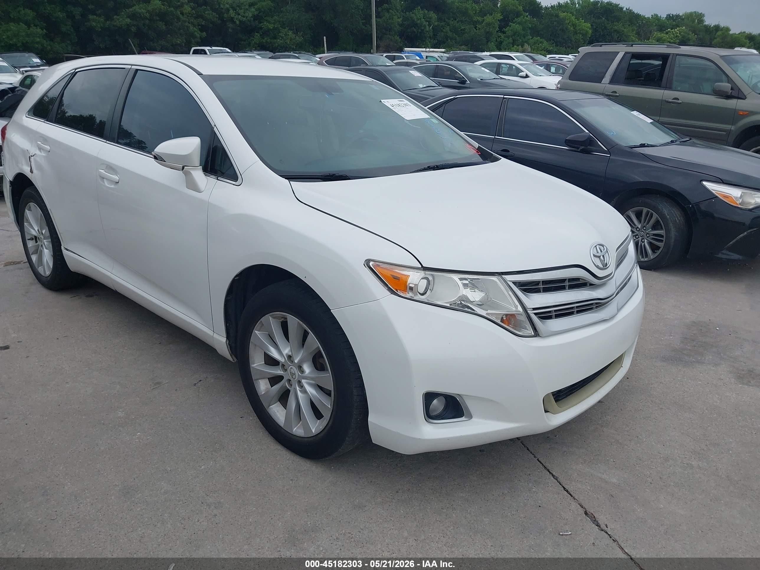 2013 Toyota Venza LE, VIN 4T3BA3BBXDU038004 — Normal wear