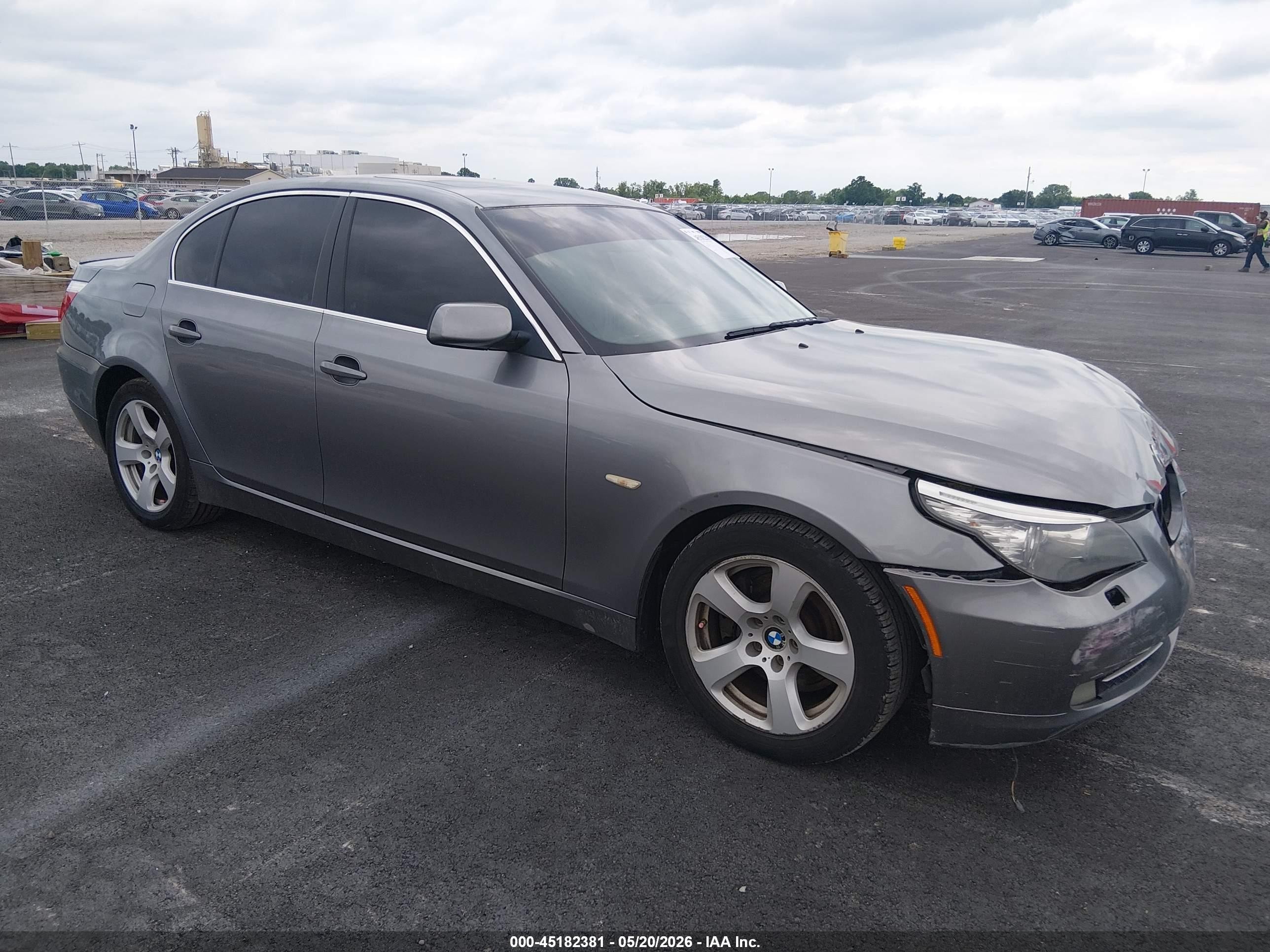 2008 BMW 5 Series 535i, VIN WBANW13538CZ82387 — Front end
