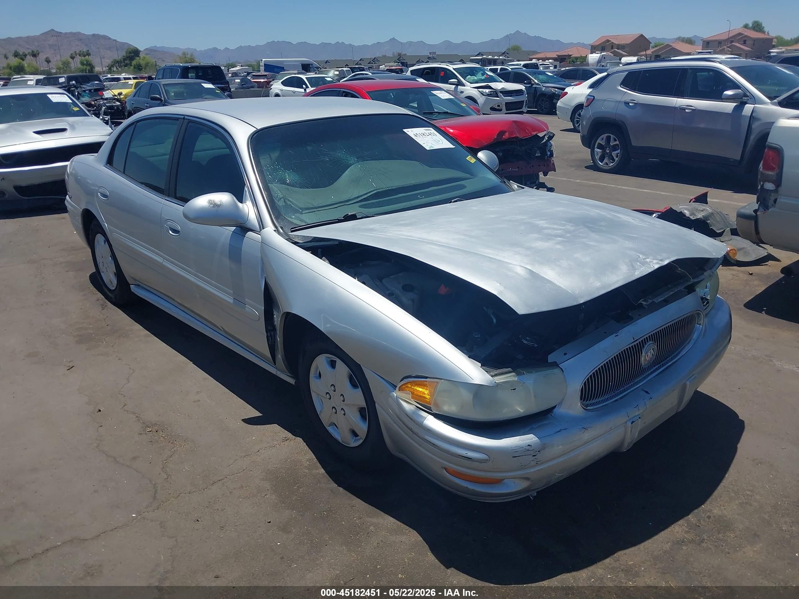 2002 Buick LeSabre Custom, VIN 1G4HP54K524165363 — Front end