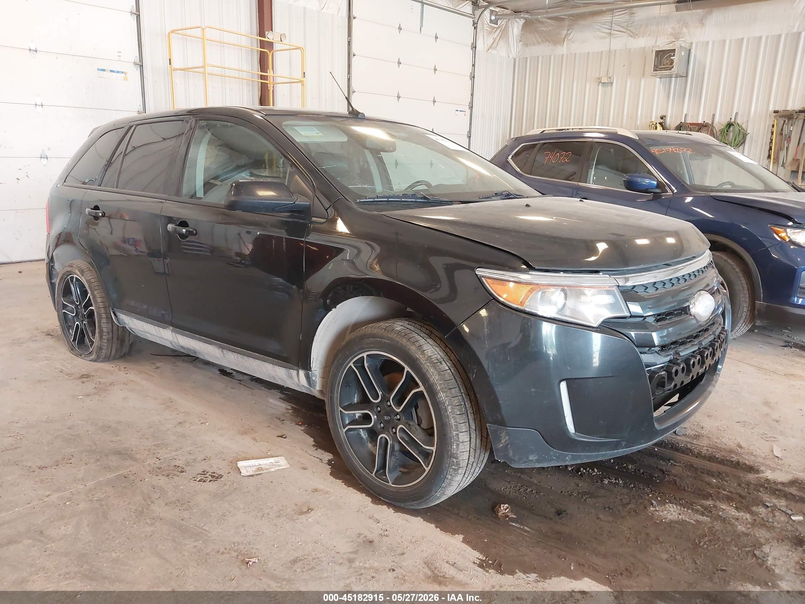 2014 Ford Edge SEL, VIN 2FMDK4JC5EBA12691 — Undercarriage