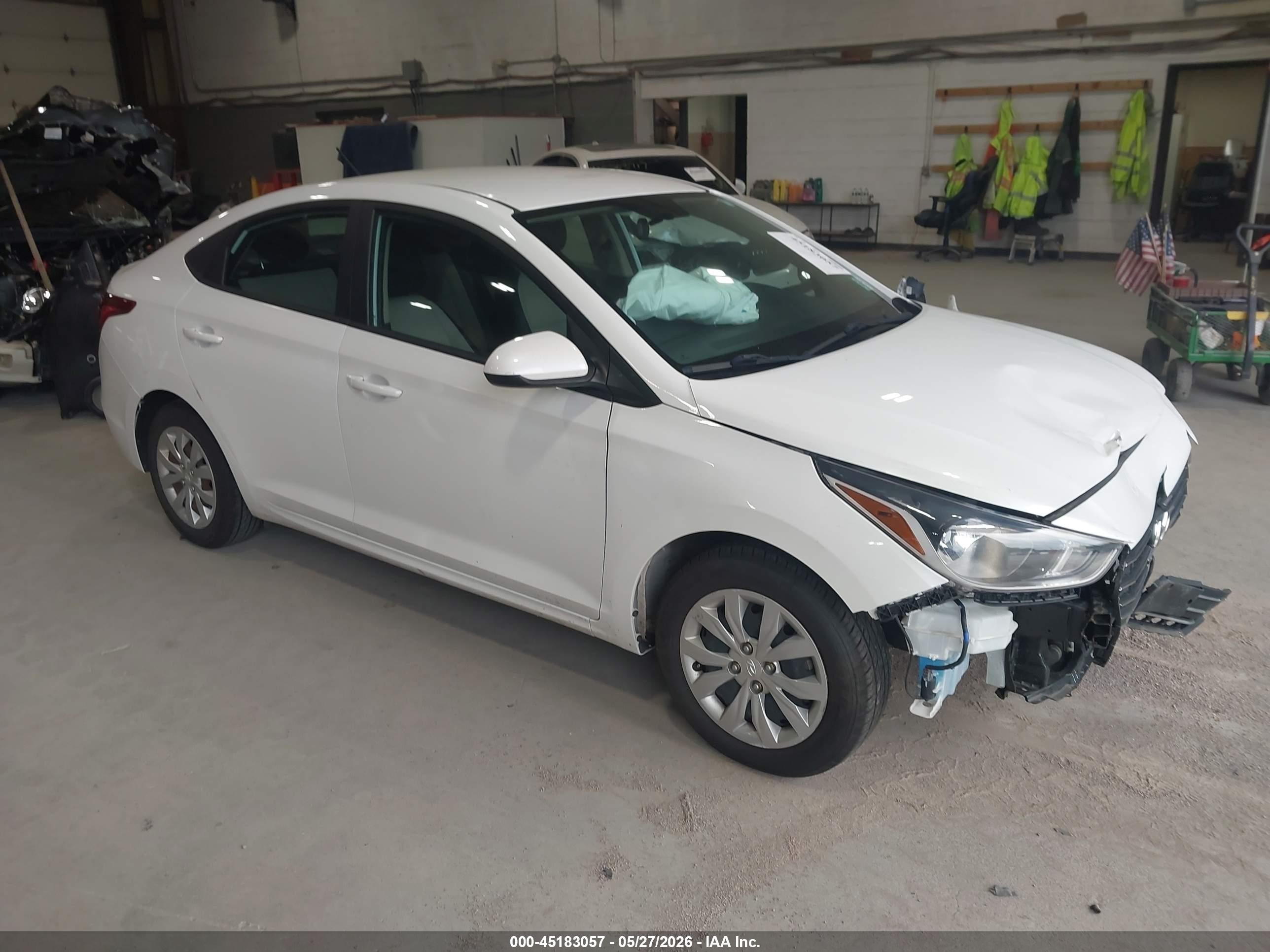 2022 Hyundai Accent SE, VIN 3KPC24A63NE176735 — Front end