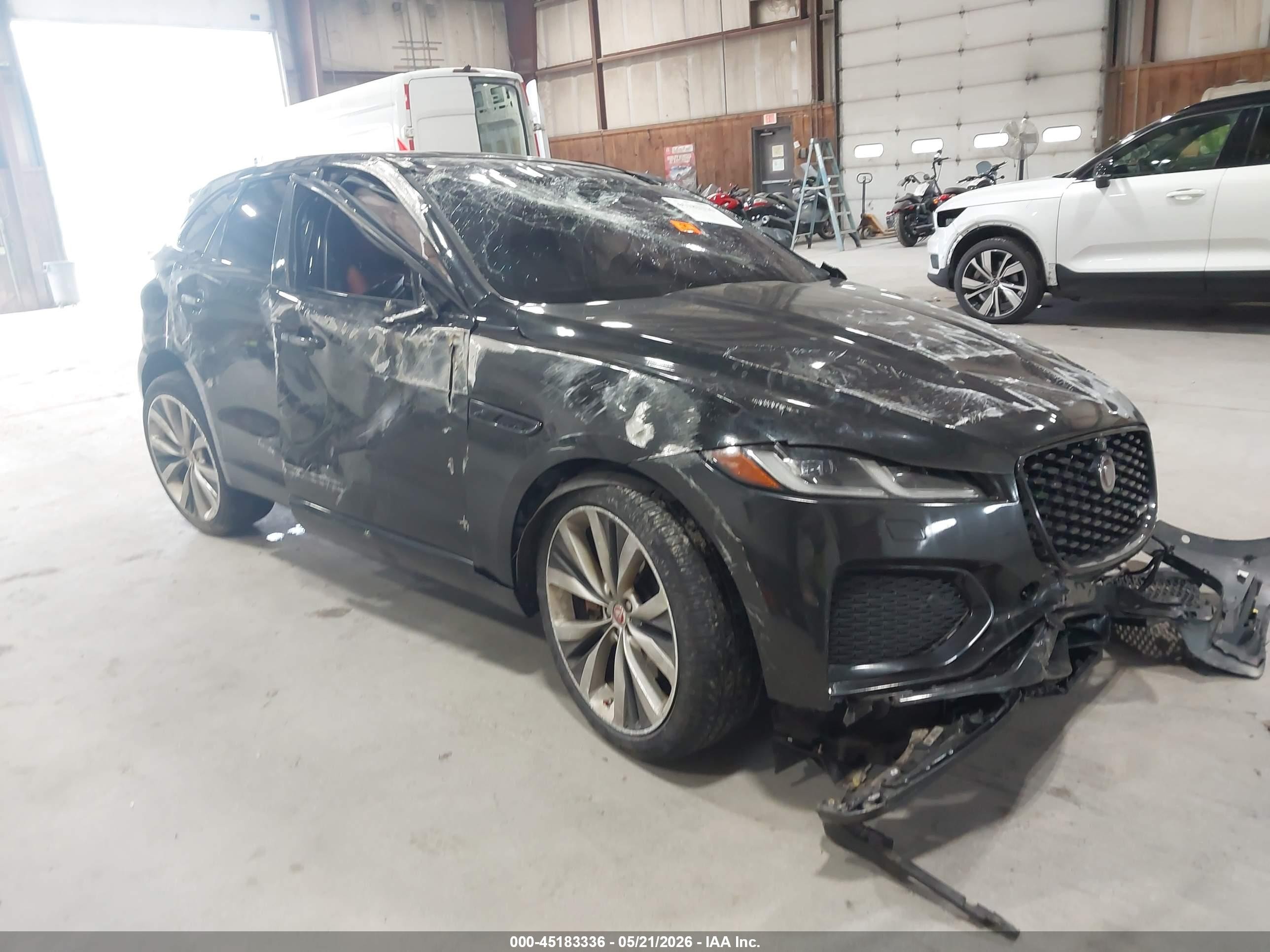 2021 Jaguar F-Pace R-Dynamic S, VIN SADCT2FU2MA663682 — Biohazard / chemical