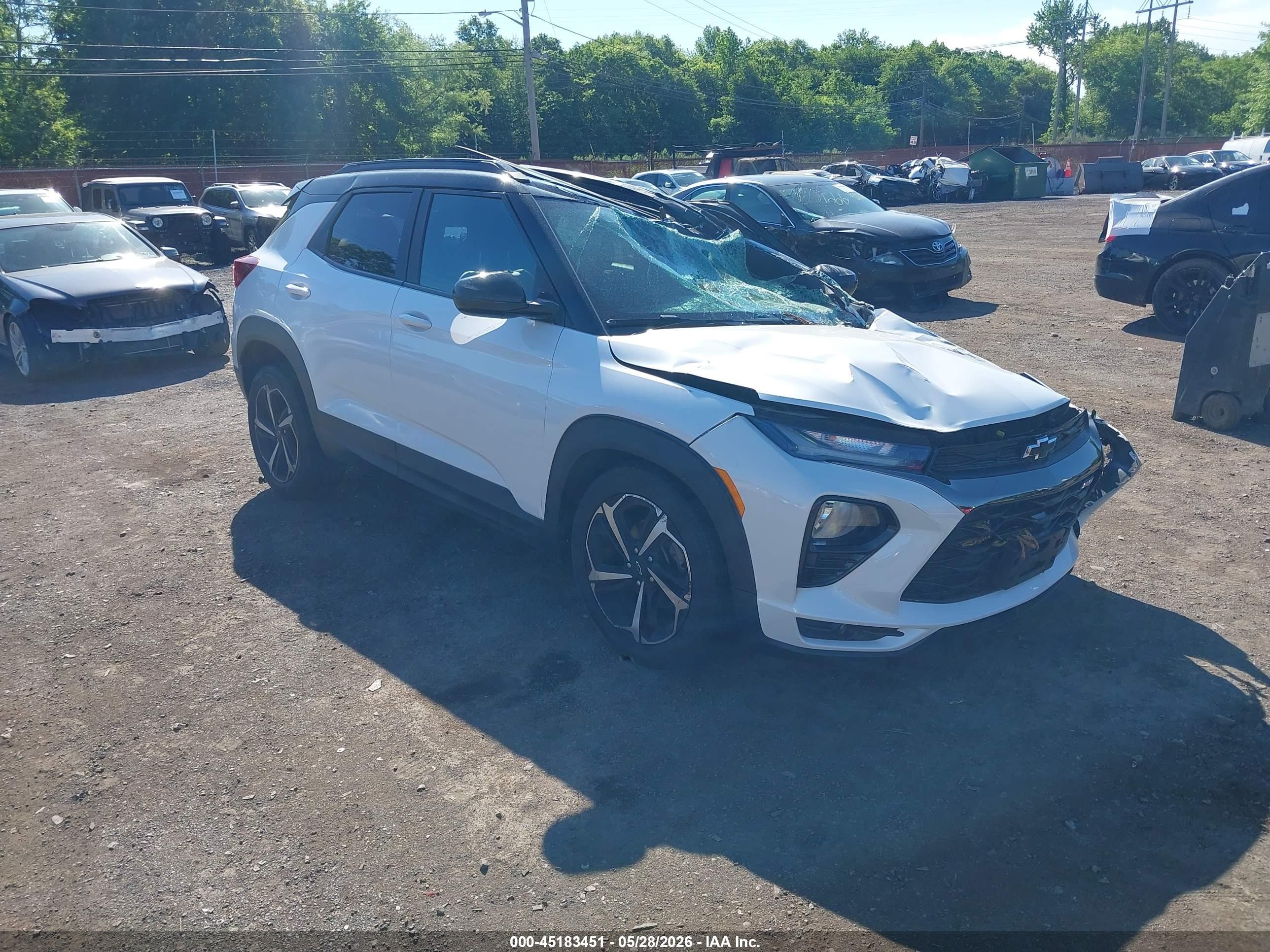 2021 Chevrolet TrailBlazer RS, VIN KL79MUSL6MB126977 — All over