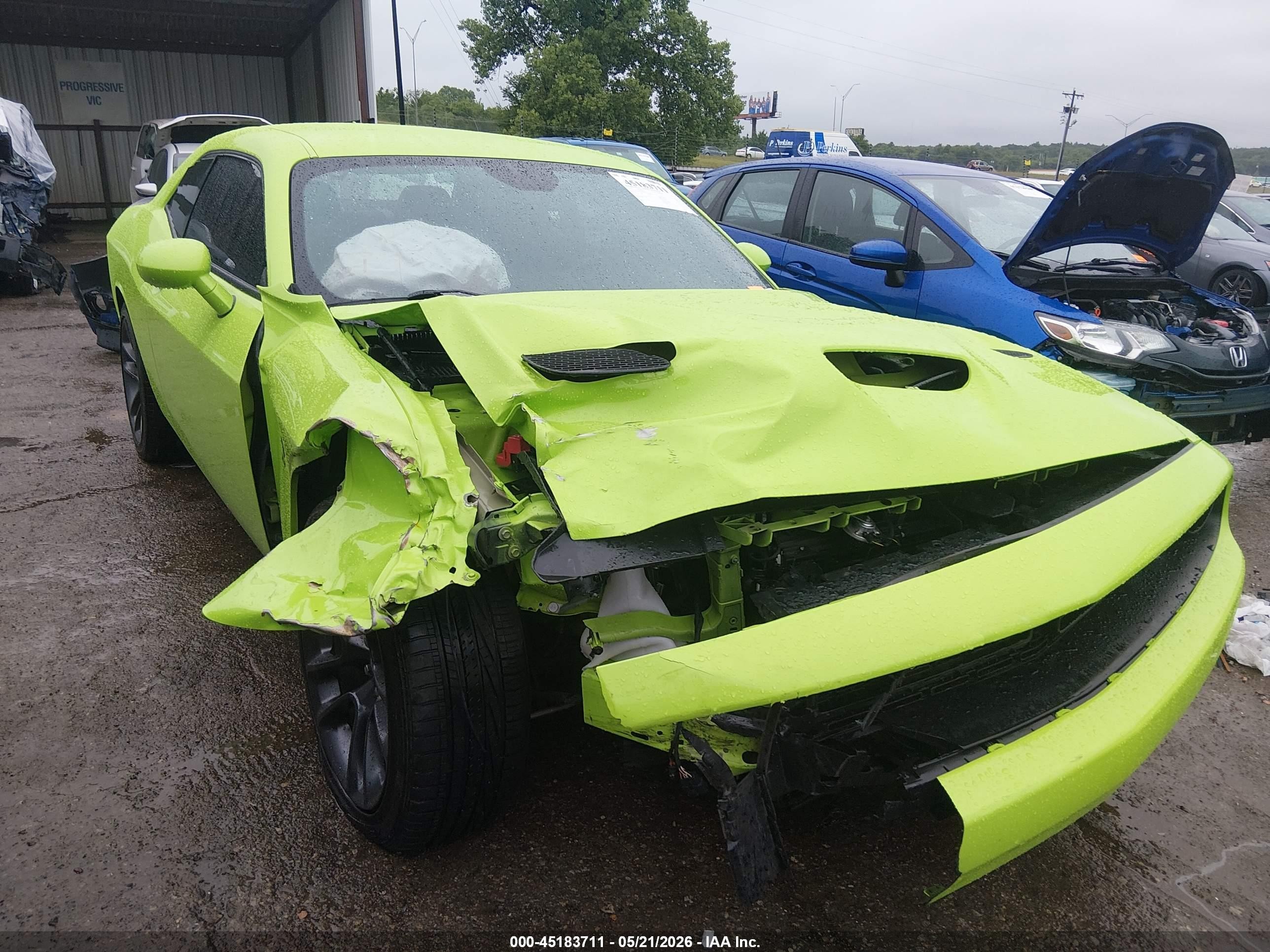 2023 Dodge Challenger R/T Scat Pack Widebody, VIN 2C3CDZFJ3PH614945 — Front end