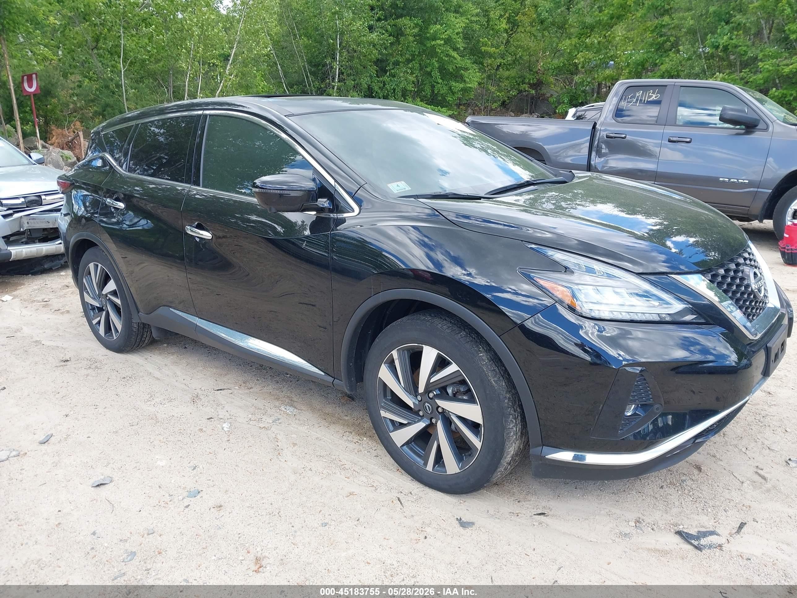 2024 Nissan Murano SL, VIN 5N1AZ2CS4RC115534 — Interior fire