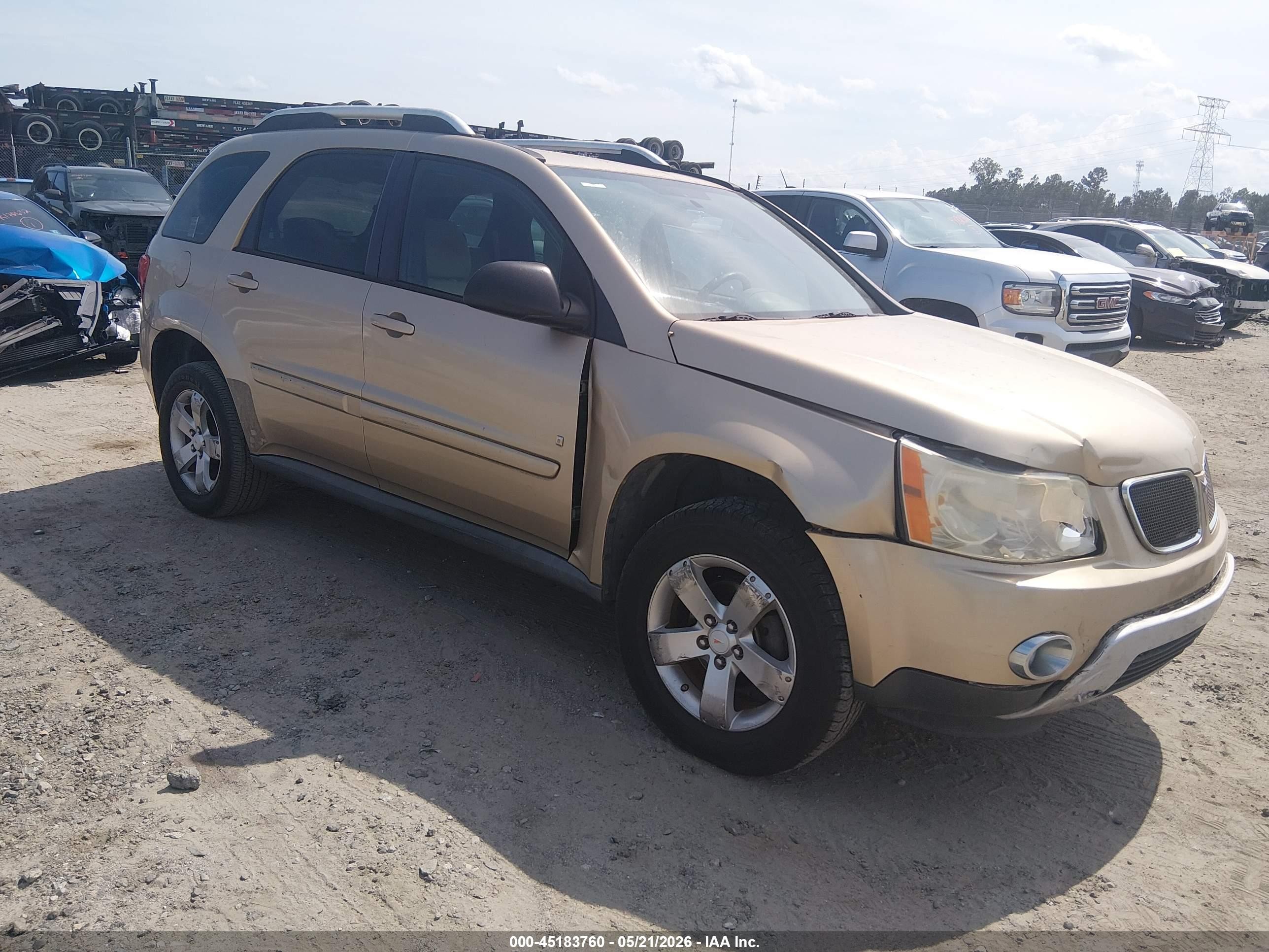 2007 Pontiac Torrent, VIN 2CKDL63FX76081188 — Front end