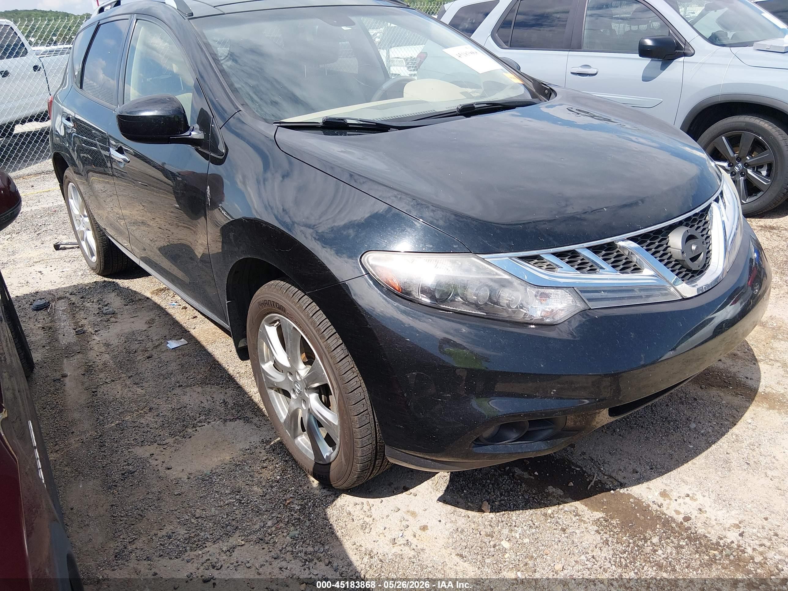 2014 Nissan Murano SL, VIN JN8AZ1MW9EW517384 — Hail