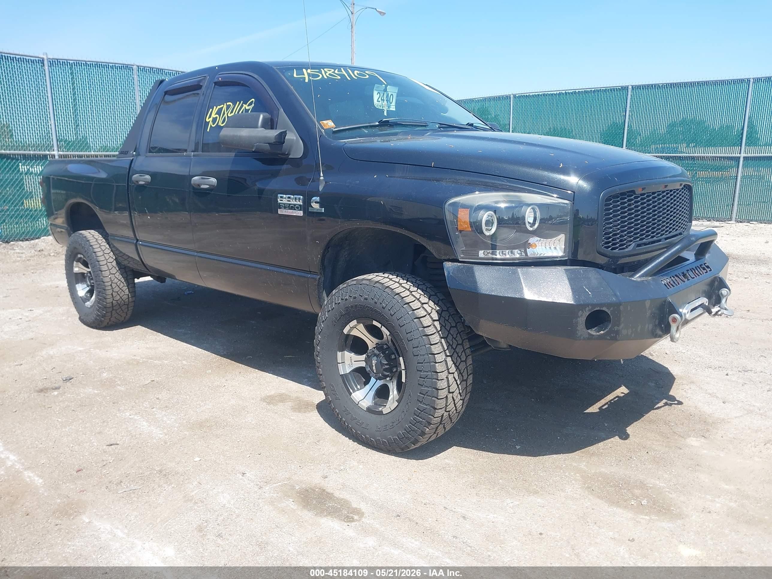2009 Dodge 2500 SXT, VIN 3D7KS28L19G523927 — Механическое