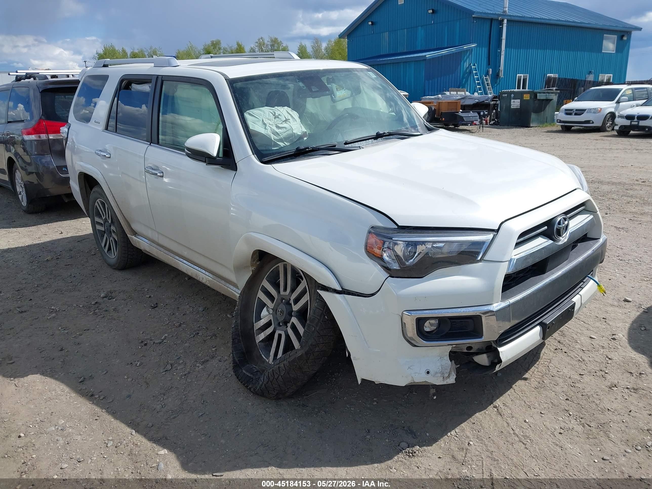 2021 Toyota 4Runner Limited, VIN JTEKU5JR7M5869500 — Front end