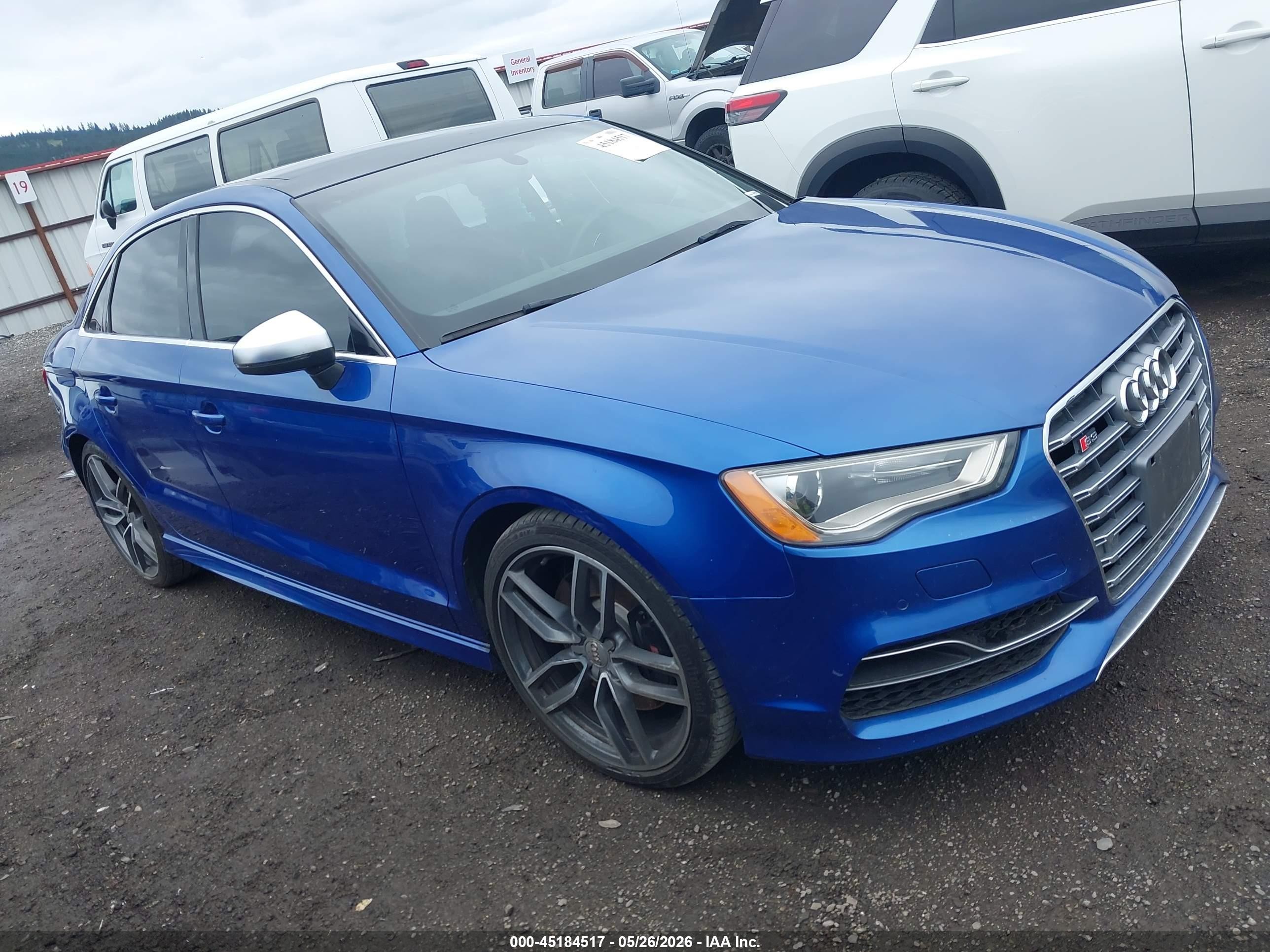 2016 Audi S3 Premium Plus, VIN WAUB1GFF7G1001853 — Side