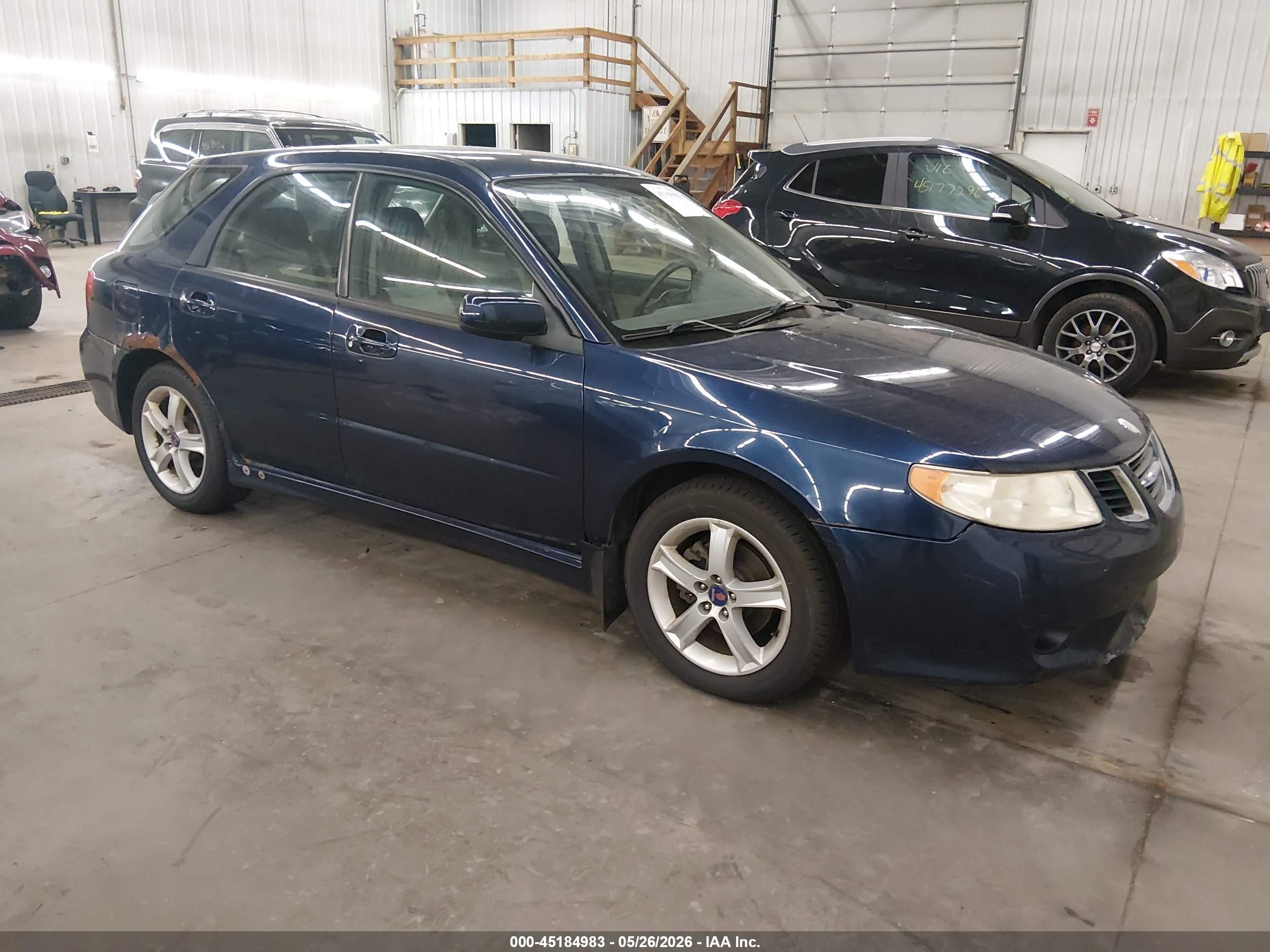 2005 Saab 9-2X Linear, VIN JF4GG61625H052103 — Зад
