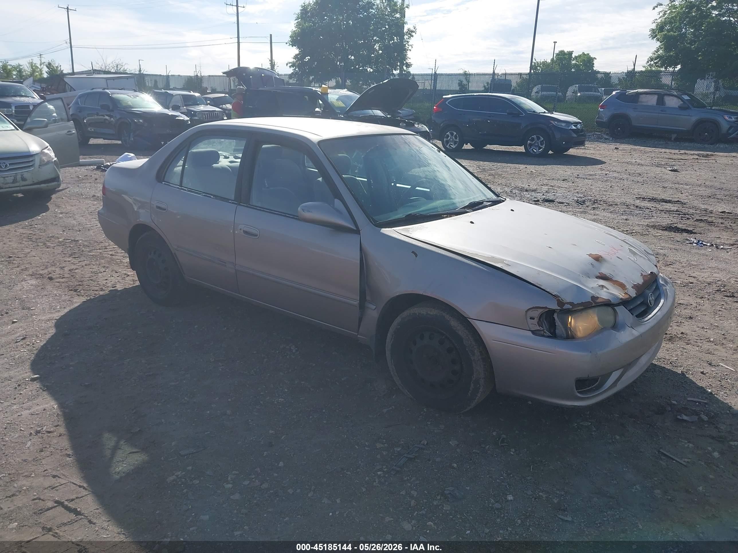 2001 Toyota Corolla CE, VIN 2T1BR12E61C509448 — Normal wear