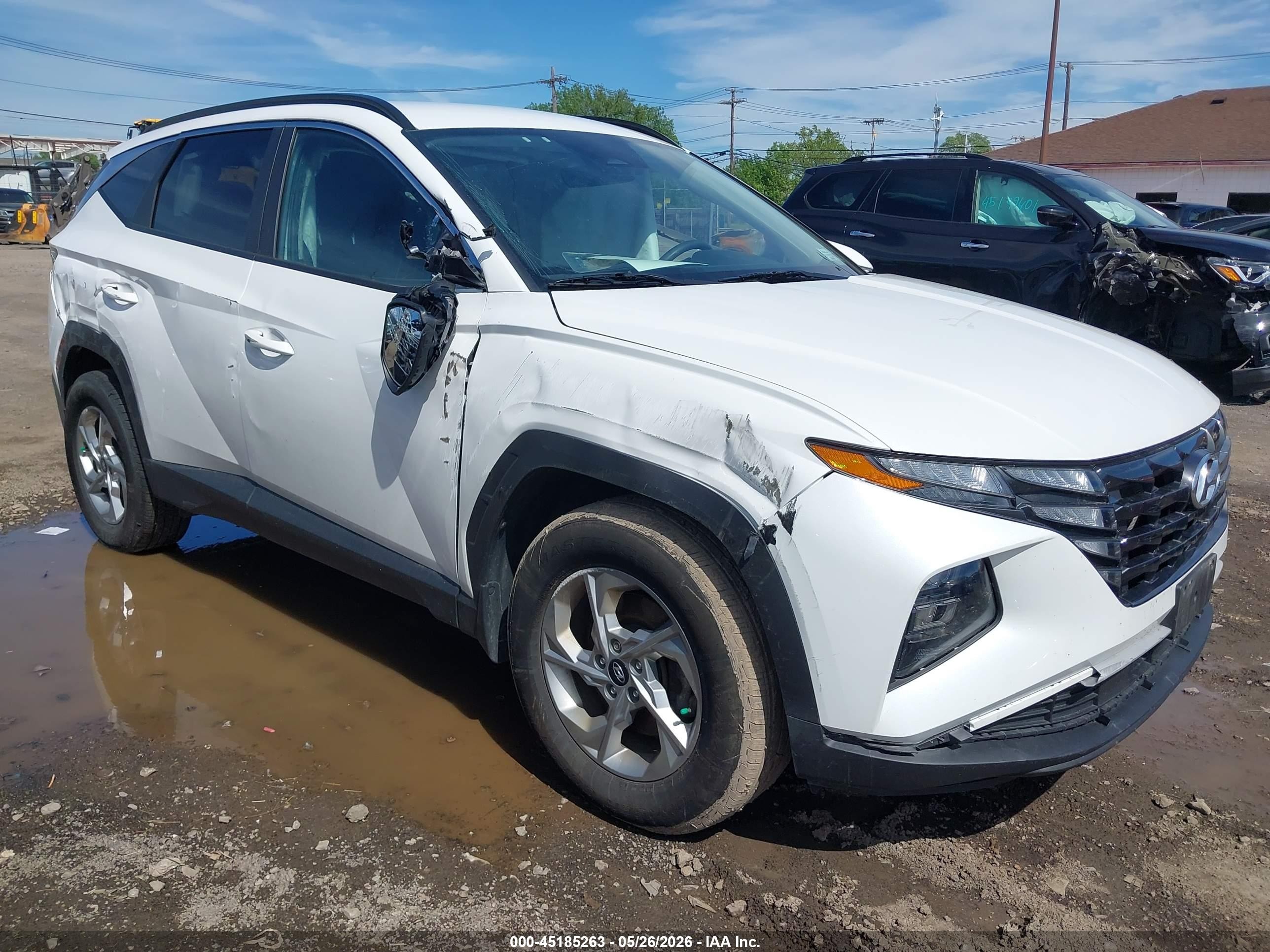 2022 Hyundai Tucson SEL, VIN 5NMJBCAE4NH154356 — Side
