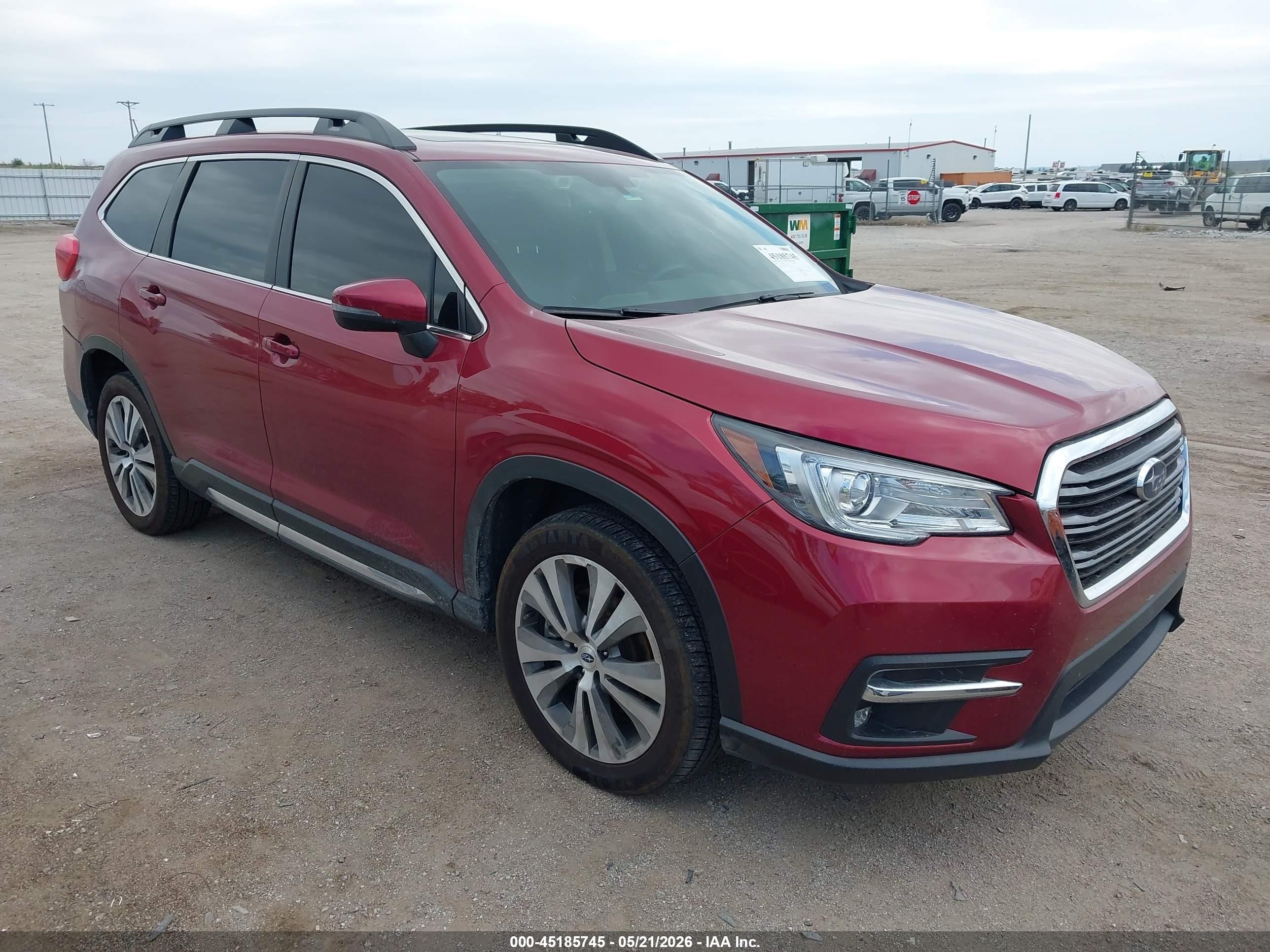 2021 Subaru Ascent Limited, VIN 4S4WMAPD7M3456445 — Rear end