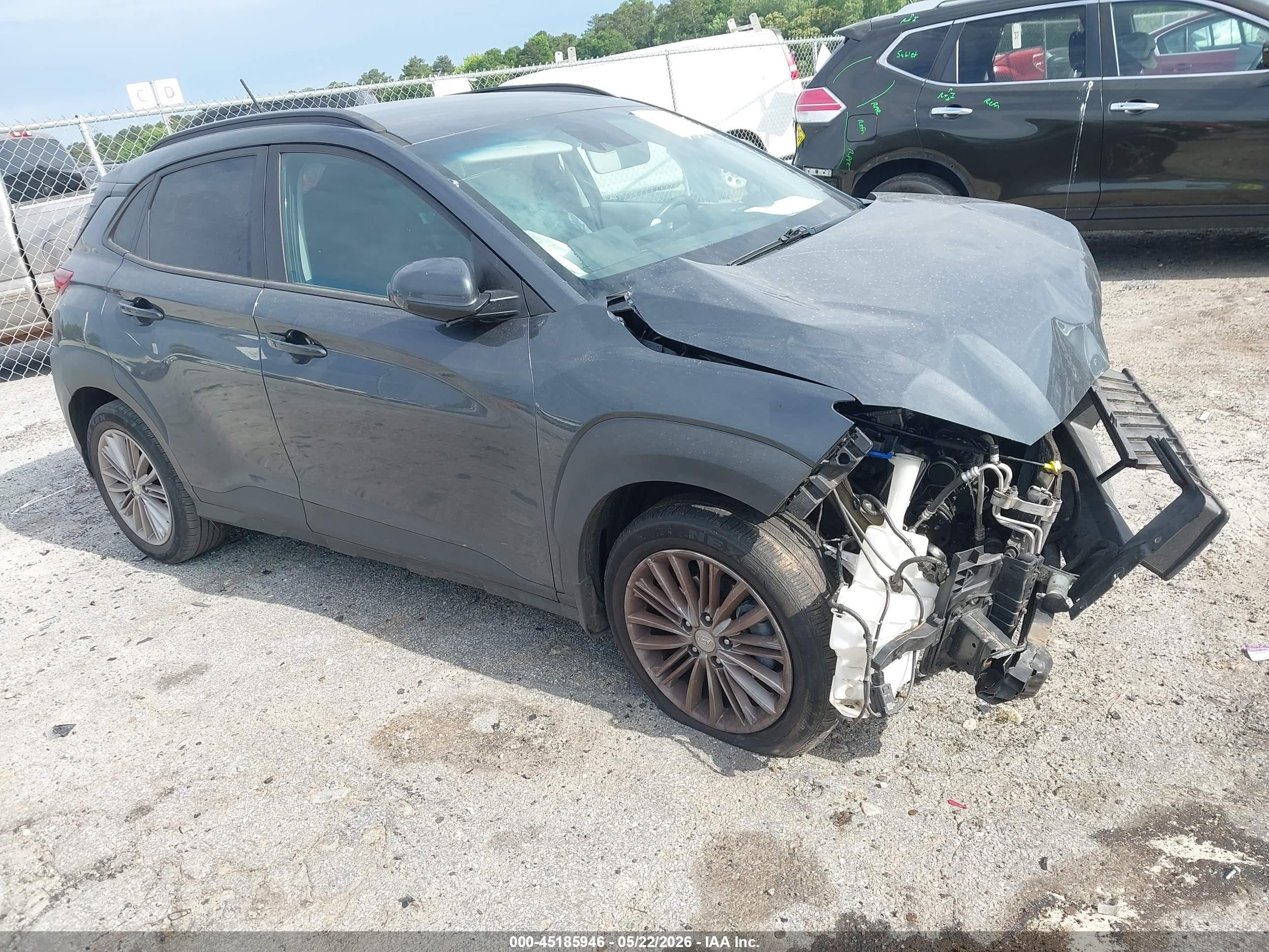 2019 Hyundai Kona SEL, VIN KM8K22AA0KU229498 — Front end