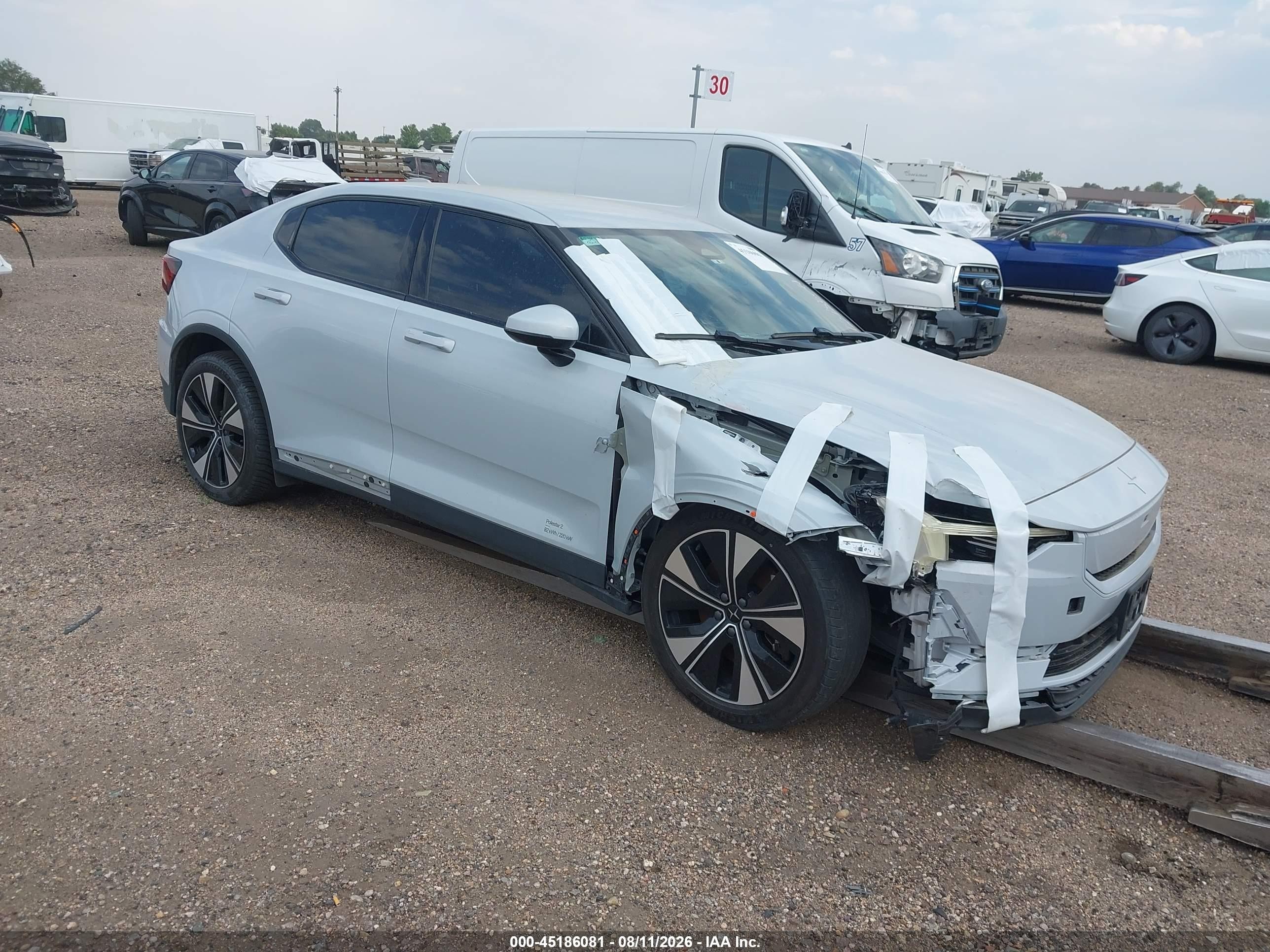 2024 Polestar 2, VIN YSMFE3KA7RL221551 — Front end