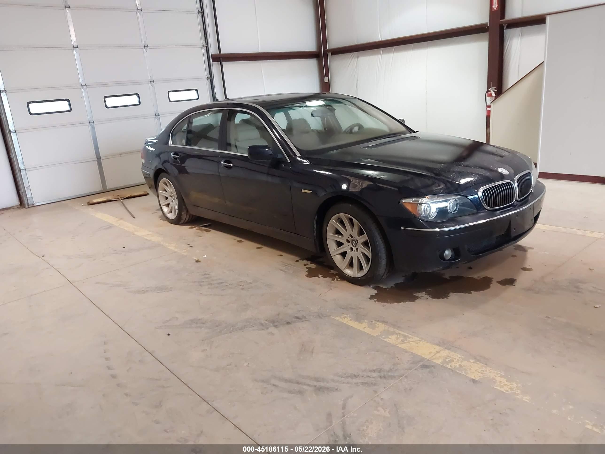 2006 BMW 7 Series 750Li, VIN WBAHN83596DT39493 — Vandalism