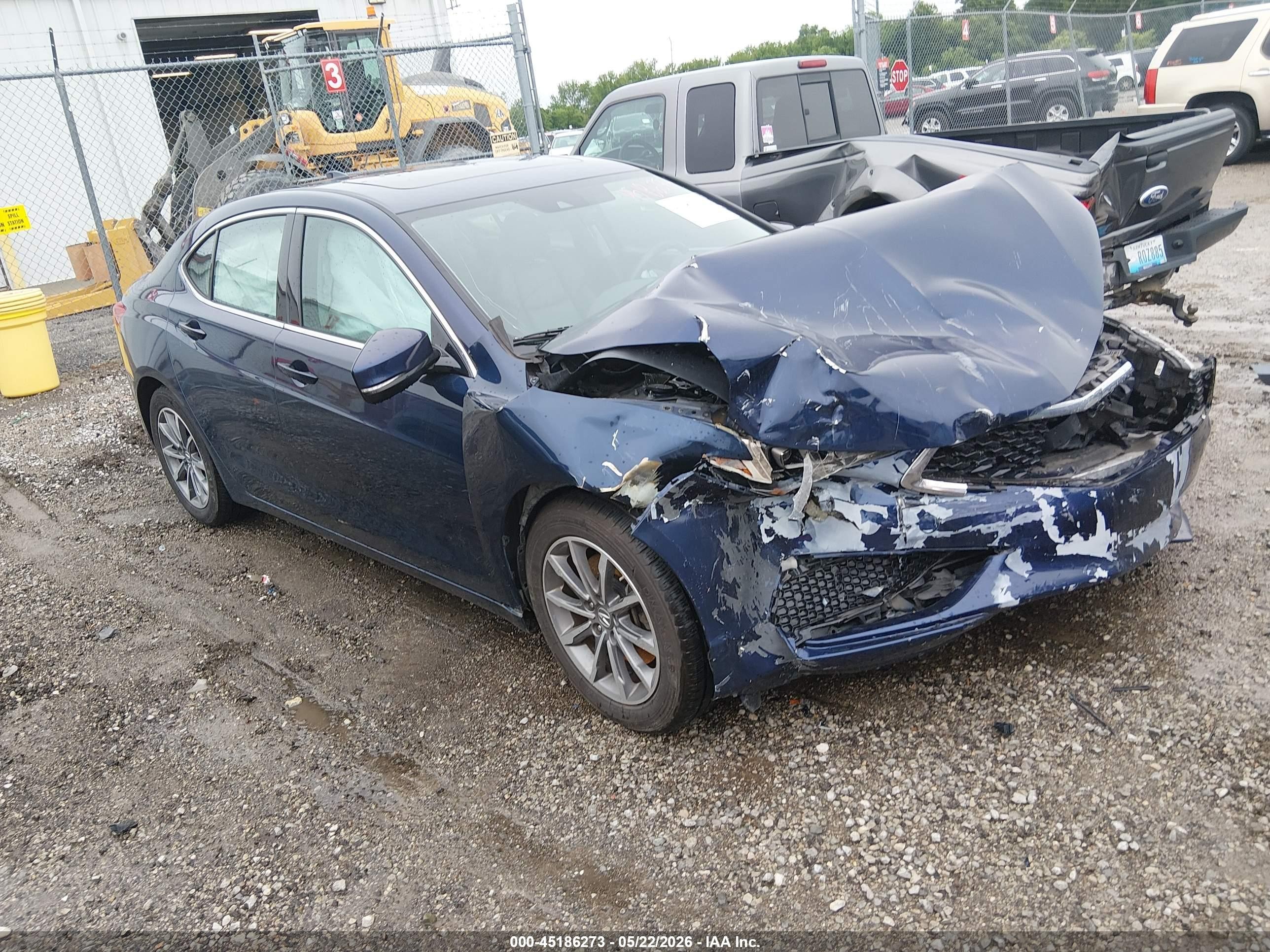 2020 Acura TLX, VIN 19UUB1F32LA009186 — Front end