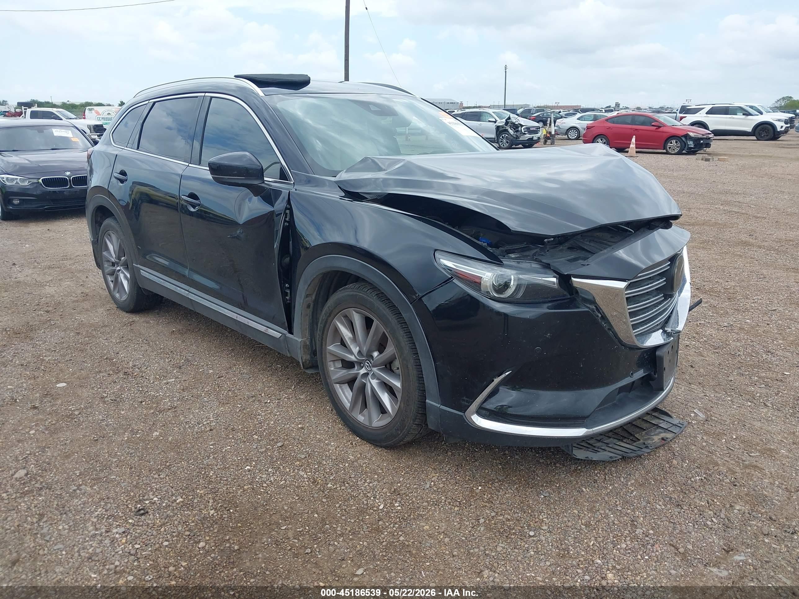 2021 Mazda CX-9 Grand Touring, VIN JM3TCBDY9M0533364 — Front end