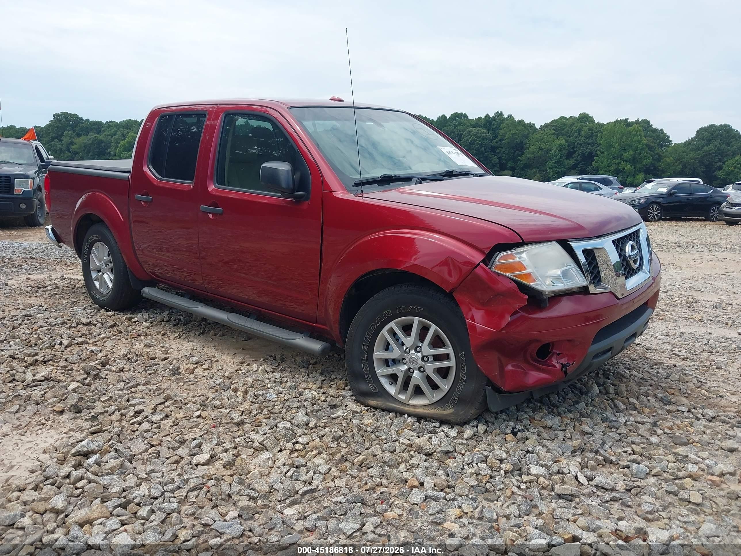 2014 Nissan Frontier SV, VIN 1N6AD0ER3EN711540 — Front end